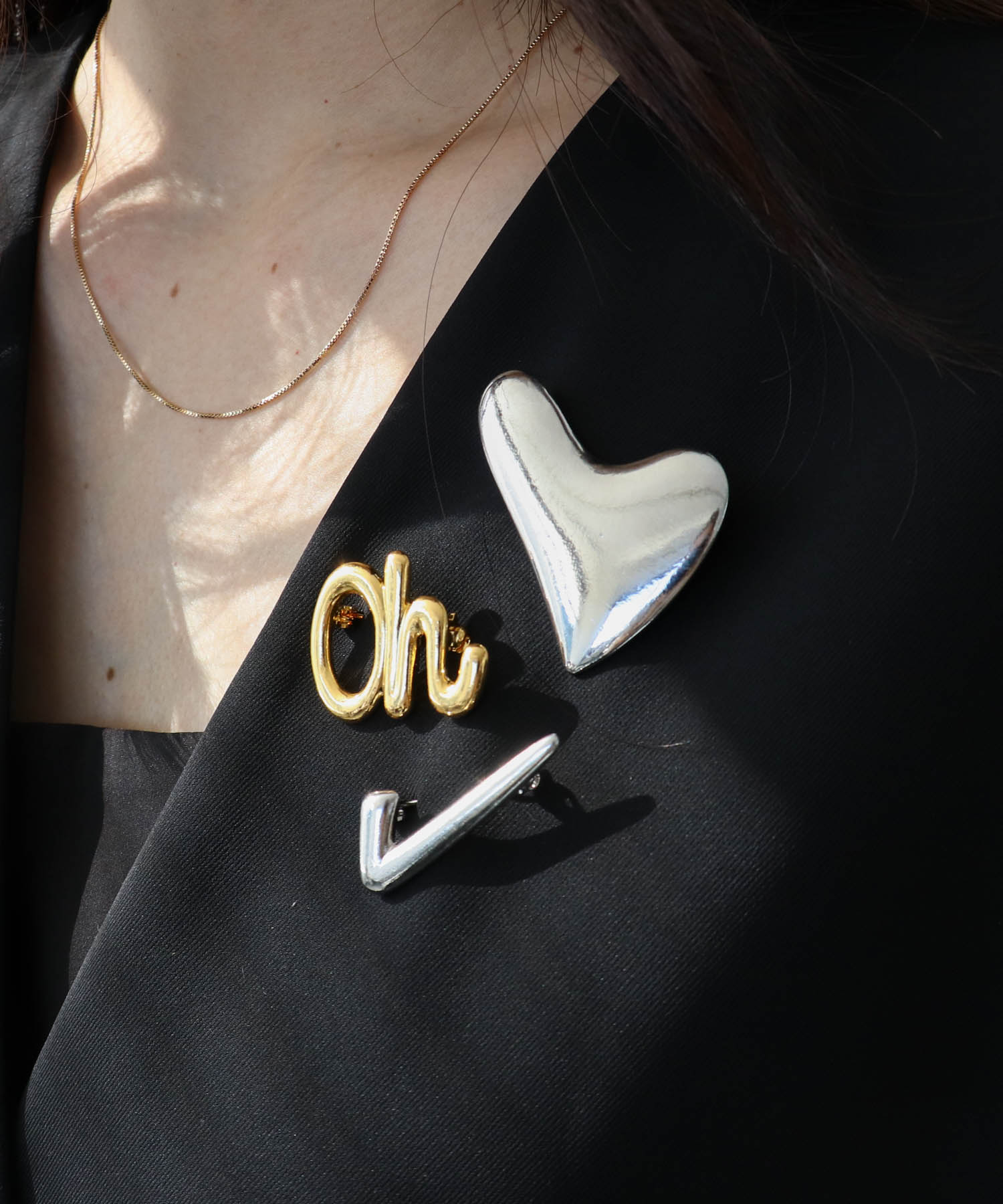 ＜WEB限定＞3setブローチ