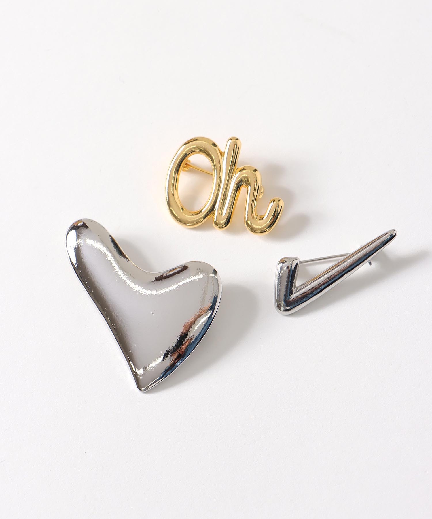 ＜WEB限定＞3setブローチ