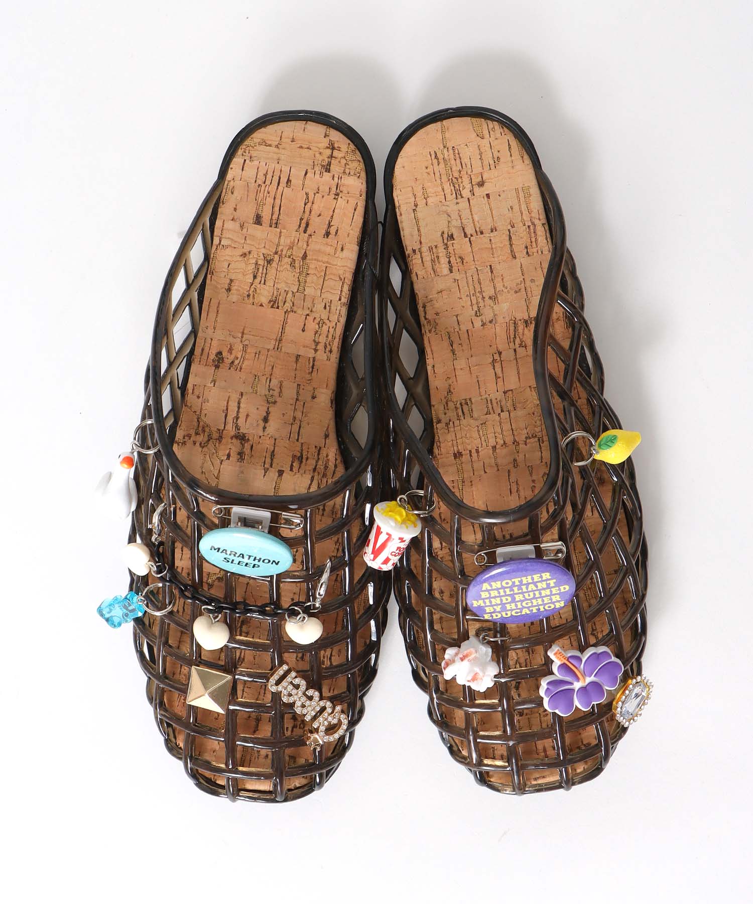 Custom charm Sandals