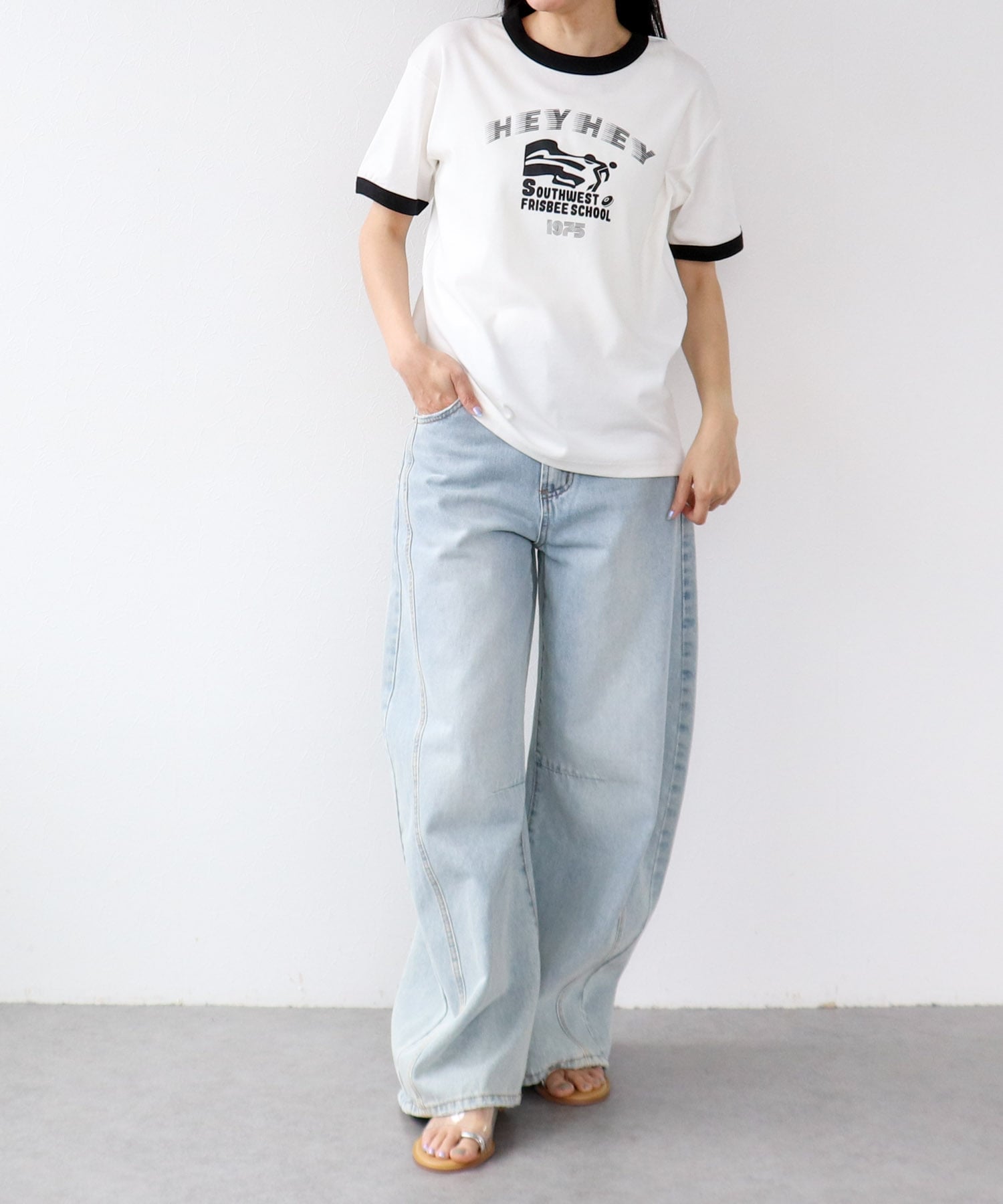 HEYリンガーTシャツ