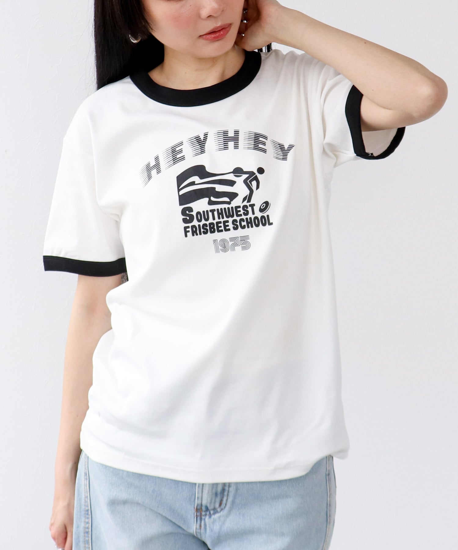 HEYリンガーTシャツ