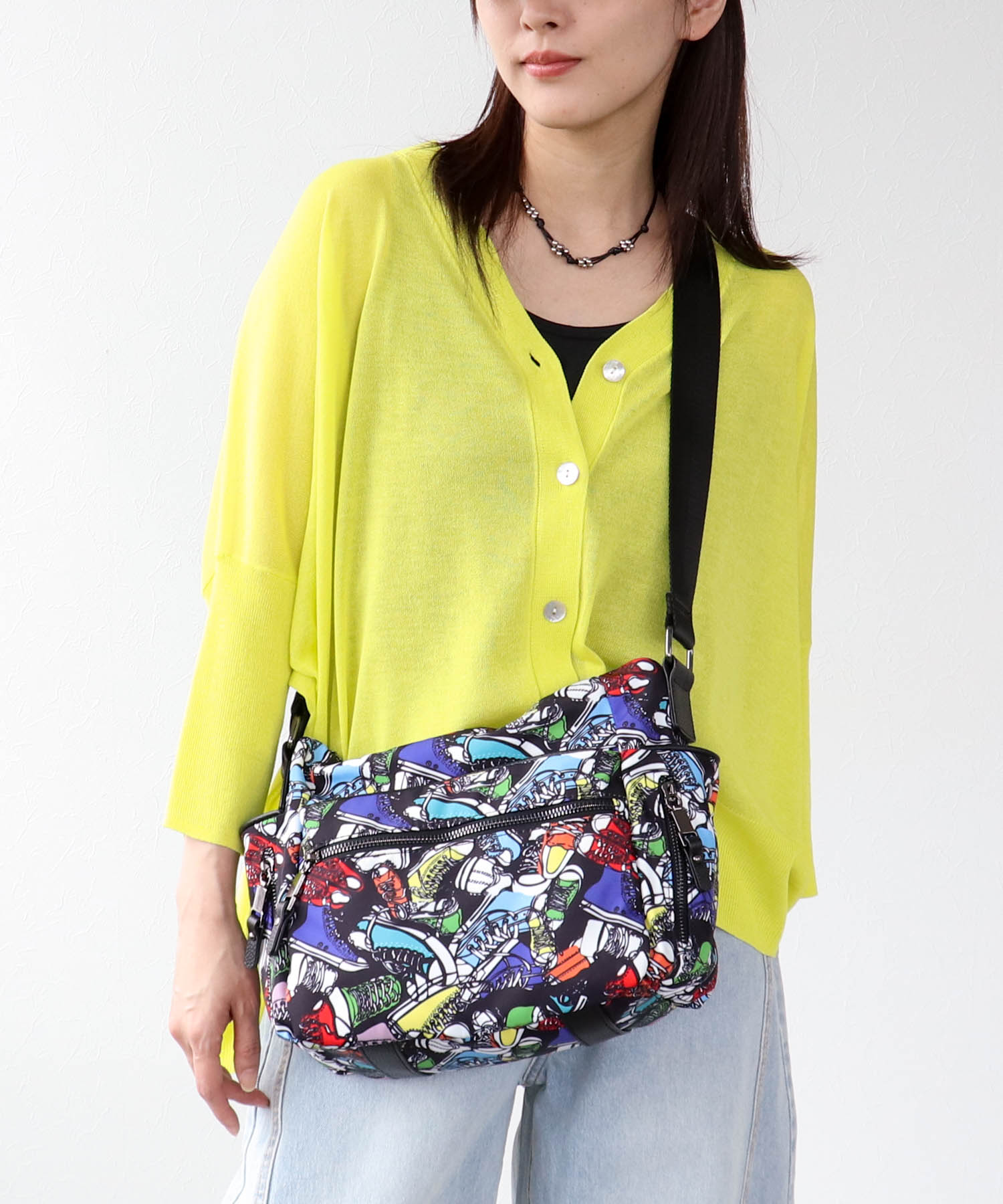 サイドジッパーポケットショルダー