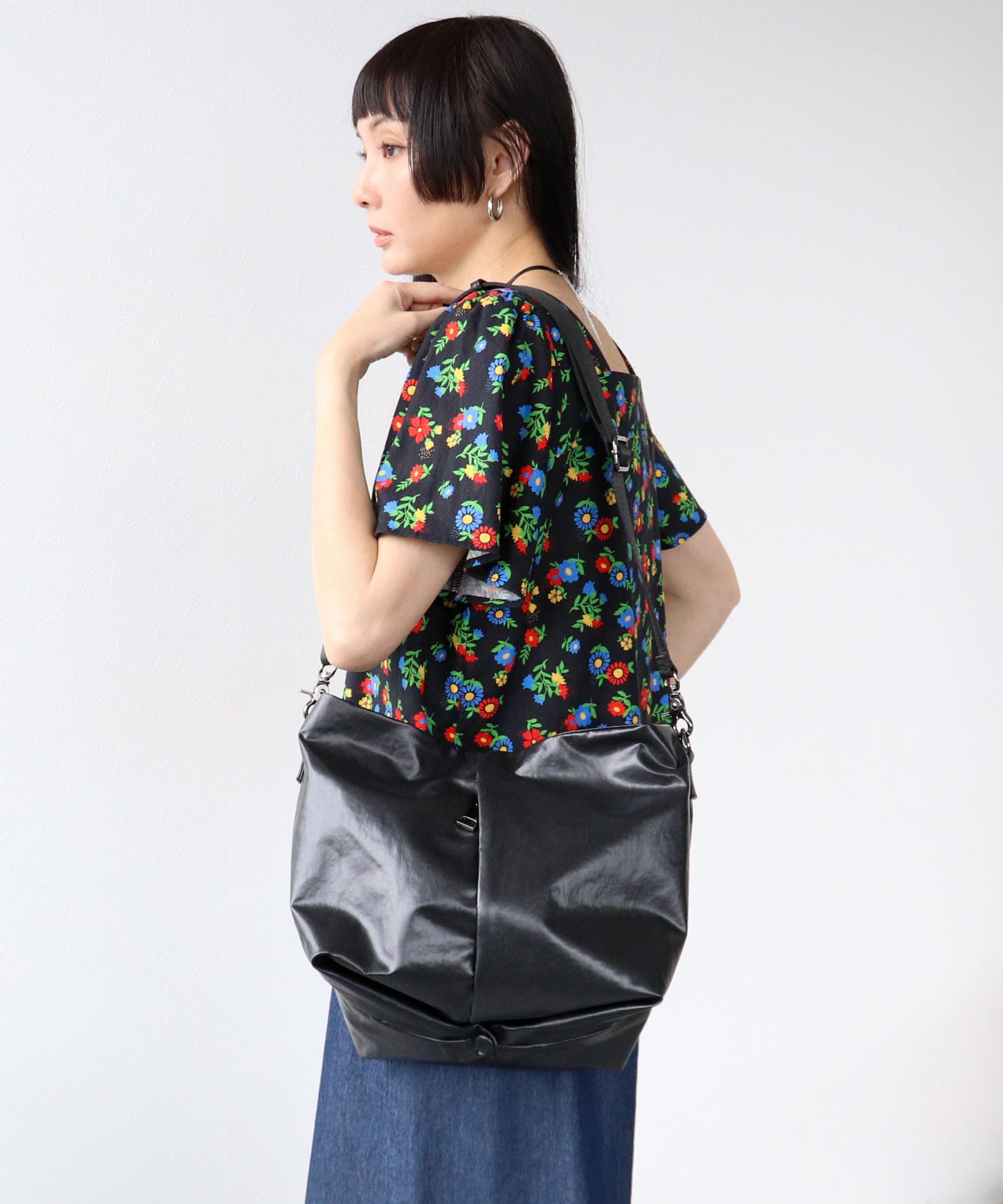 センタージッパーポケット3wayショルダー