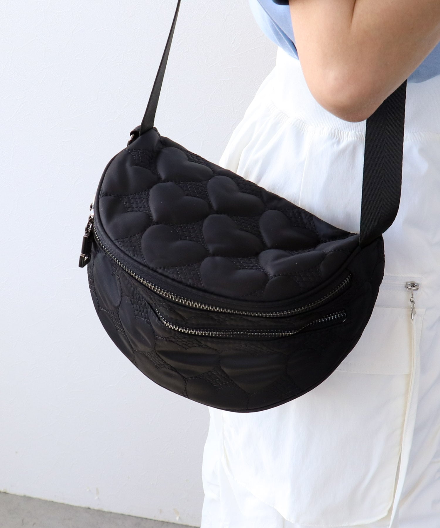 ハートキルトミニショルダー