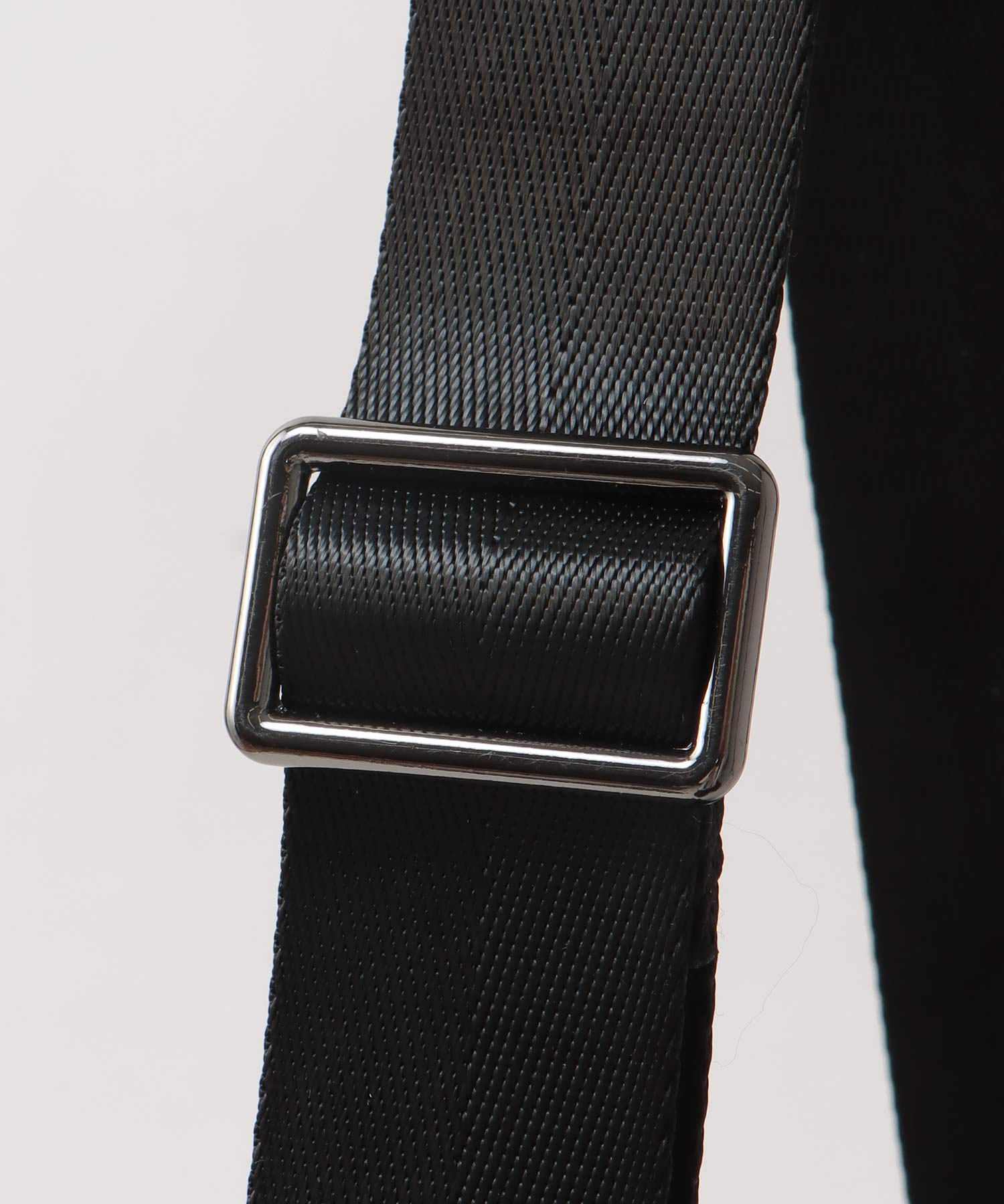 トリムレザーナイロンマチ付きトート