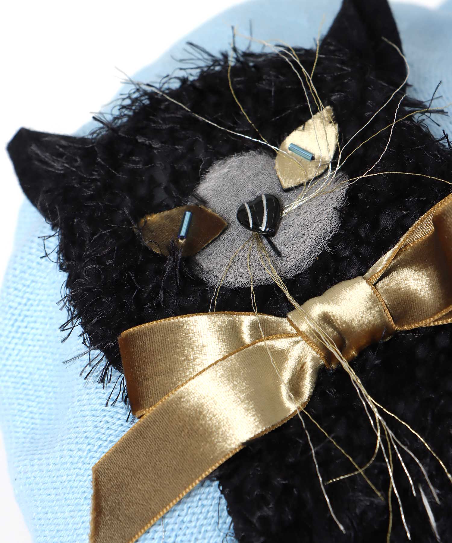 ＜一部店舗・WEB限定＞夏毛のシャムNECOベレー