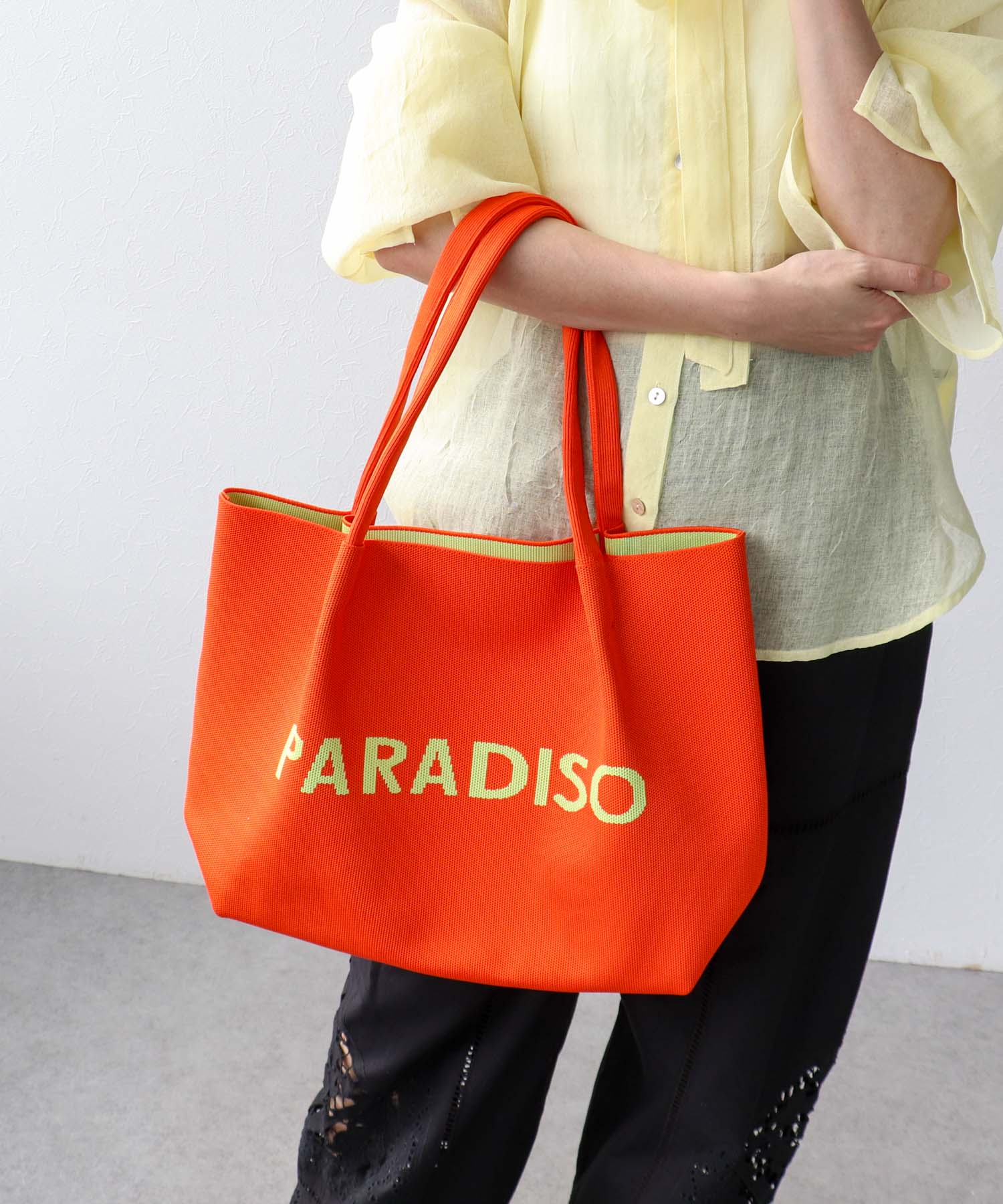 【2/26(木)12時予約開始】ソラーナバケーションロゴニットトート