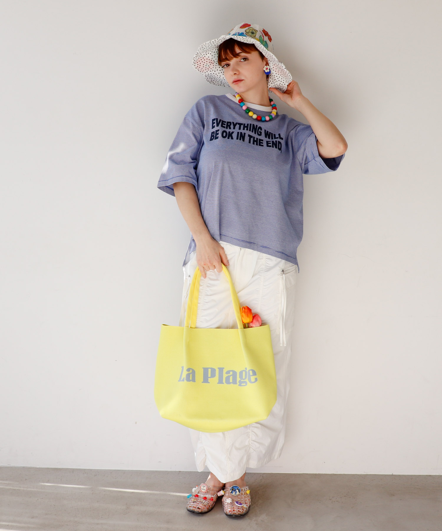 【2/26(木)12時予約開始】ソラーナバケーションロゴニットトート