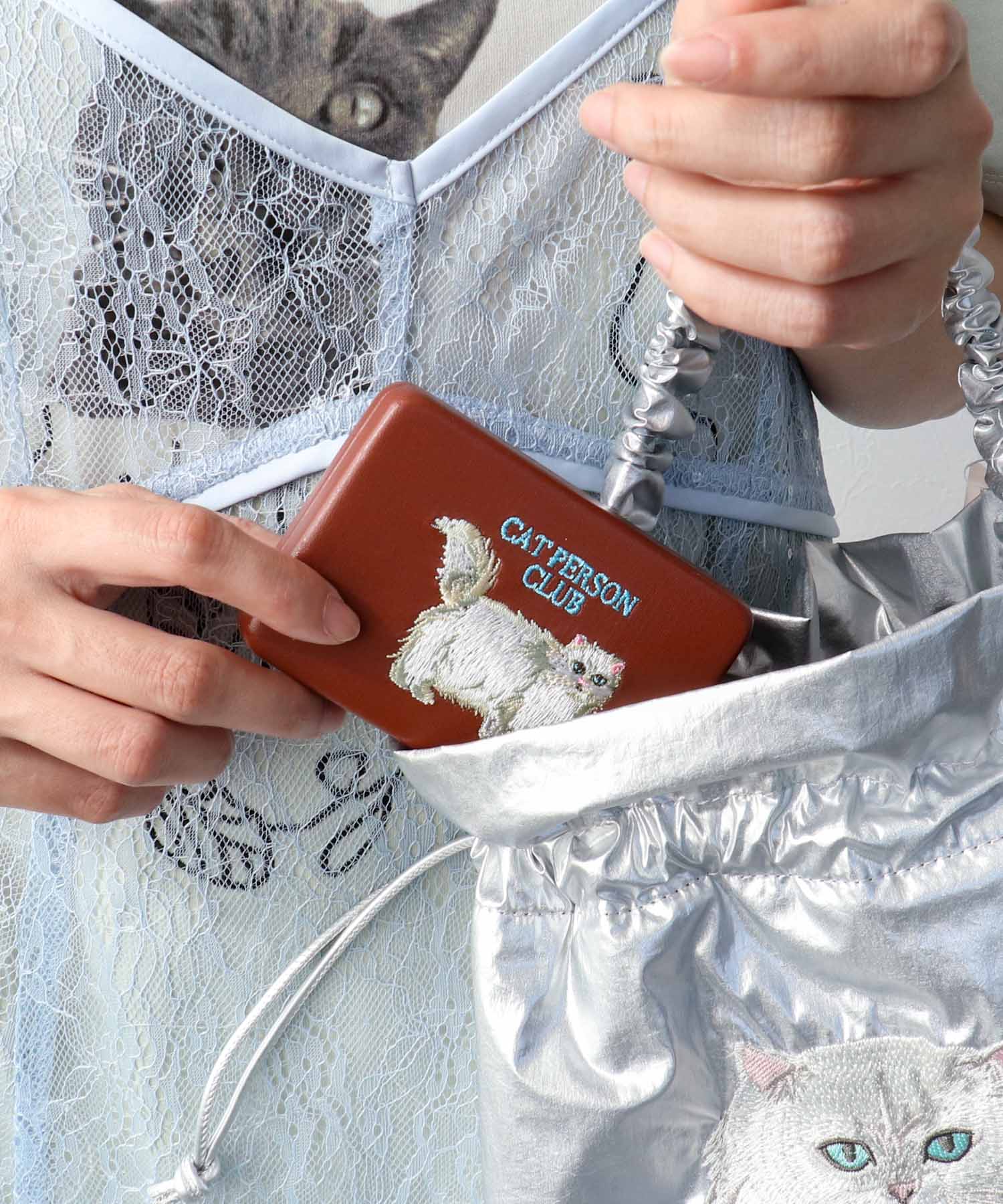 【JOliJOli】FTキャリング刺繍コンパクトケース