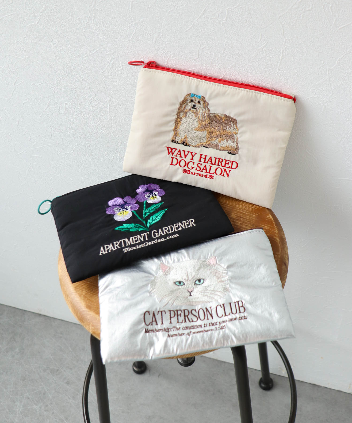 【JOliJOli】ローカルズフラットポーチ