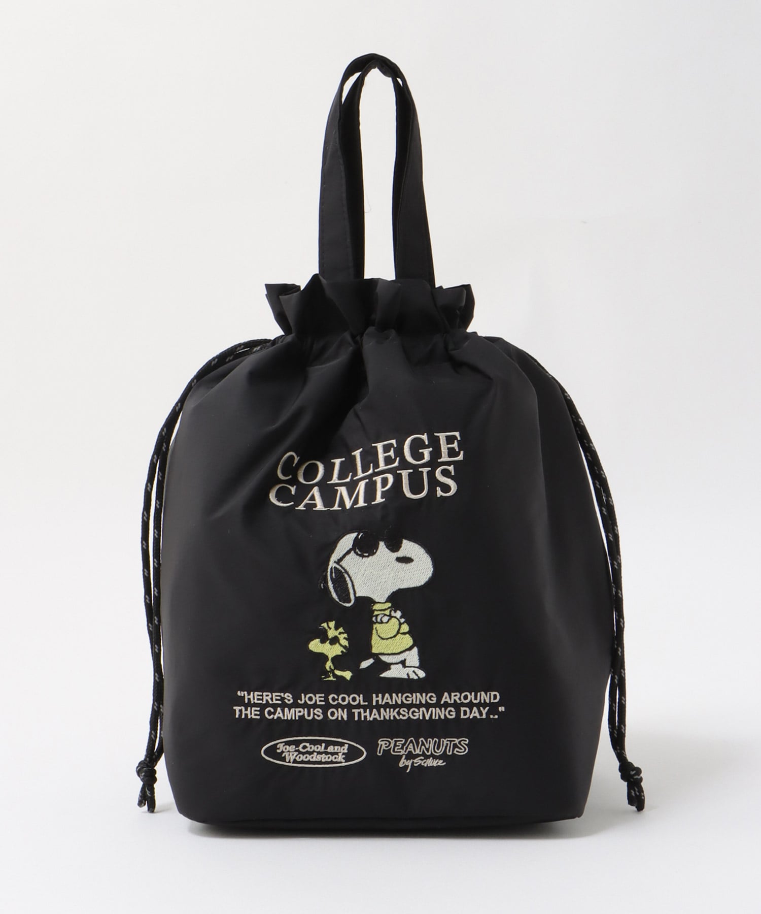 【保冷･保温】PEANUTS／保冷巾着トート