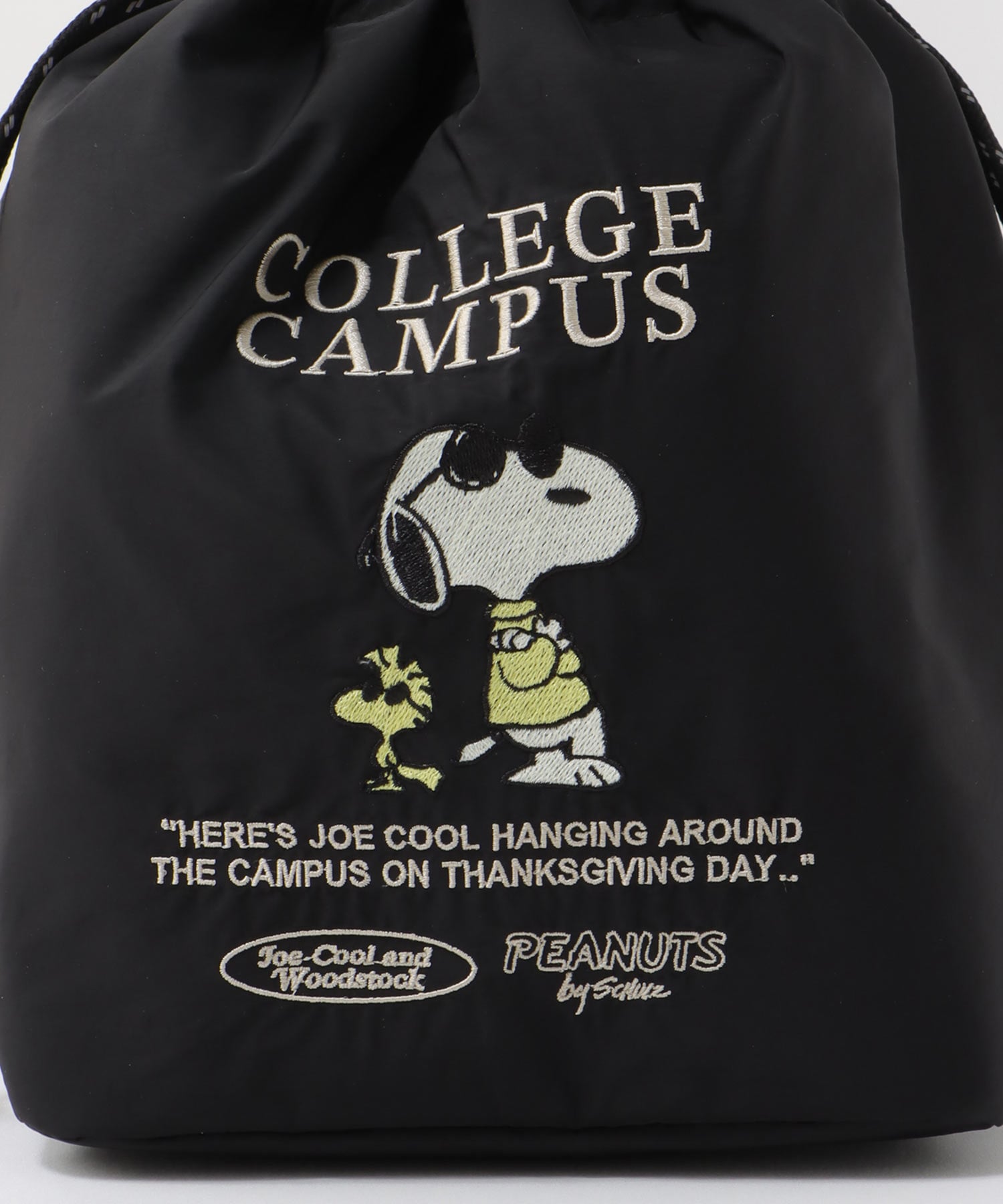 【保冷･保温】PEANUTS／保冷巾着トート