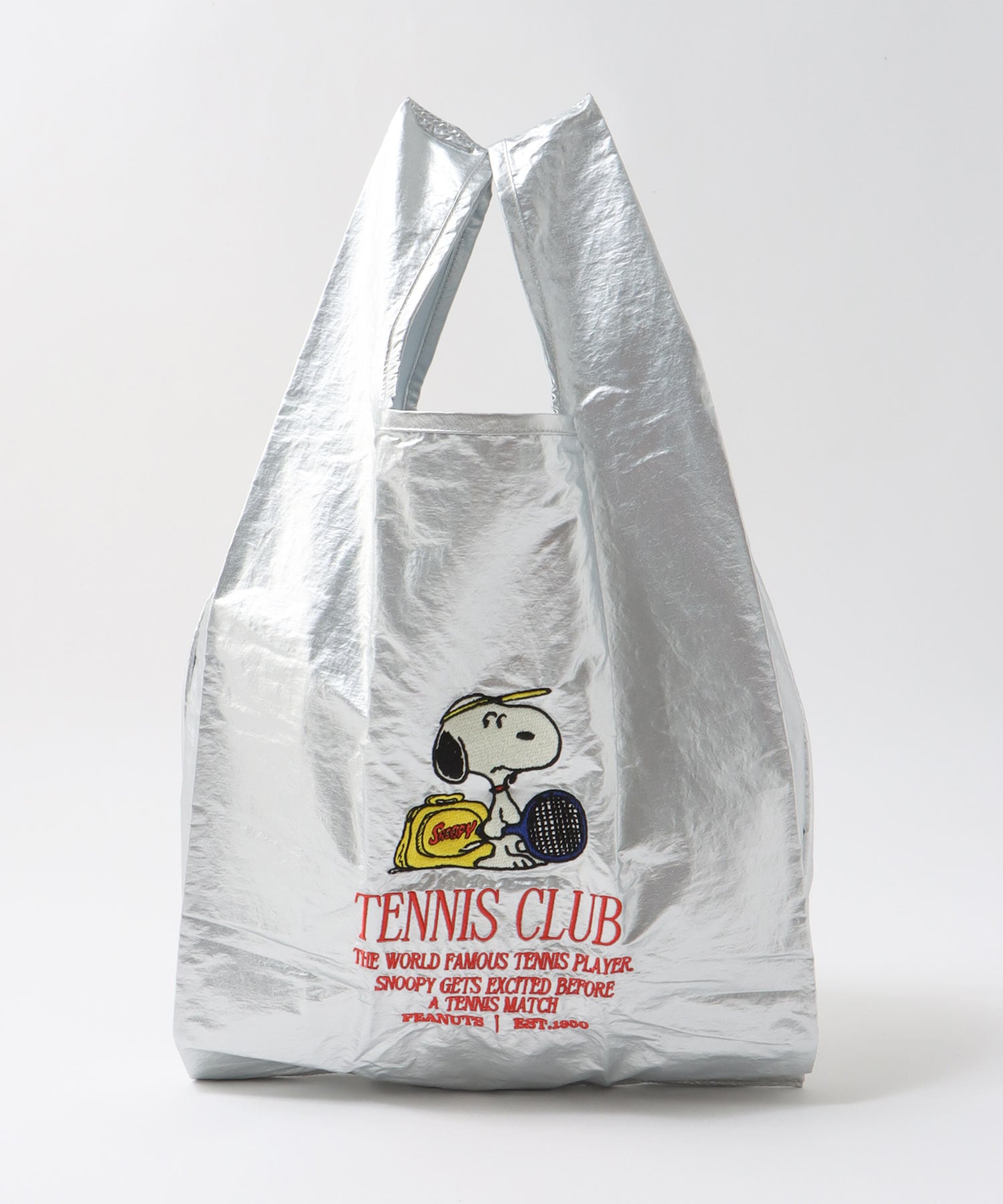 【2WAY仕様】PEANUTS／ストラップ付ショッパーBAG