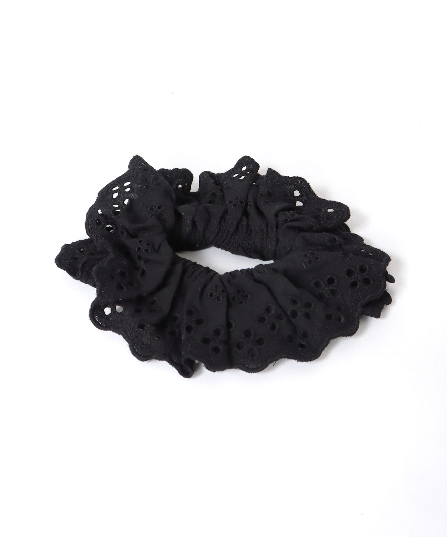 スカラップレースシュシュ