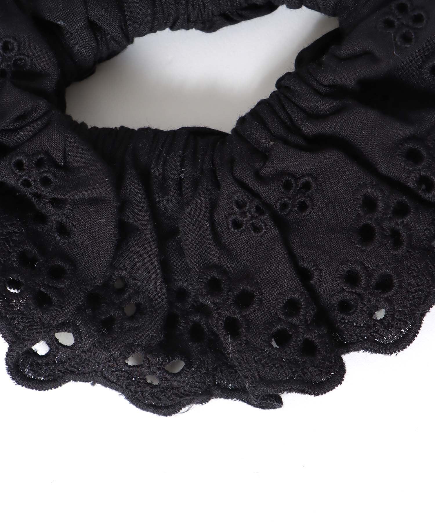 スカラップレースシュシュ