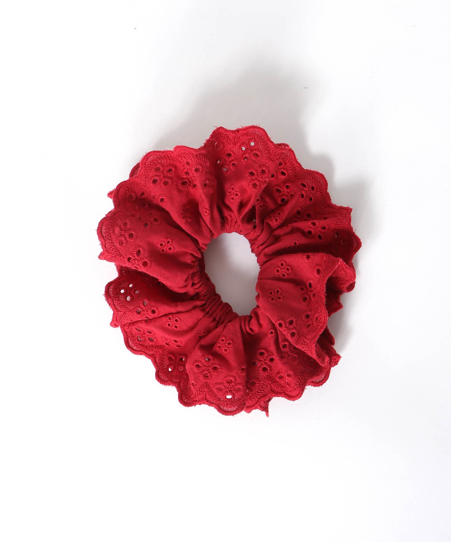 スカラップレースシュシュ