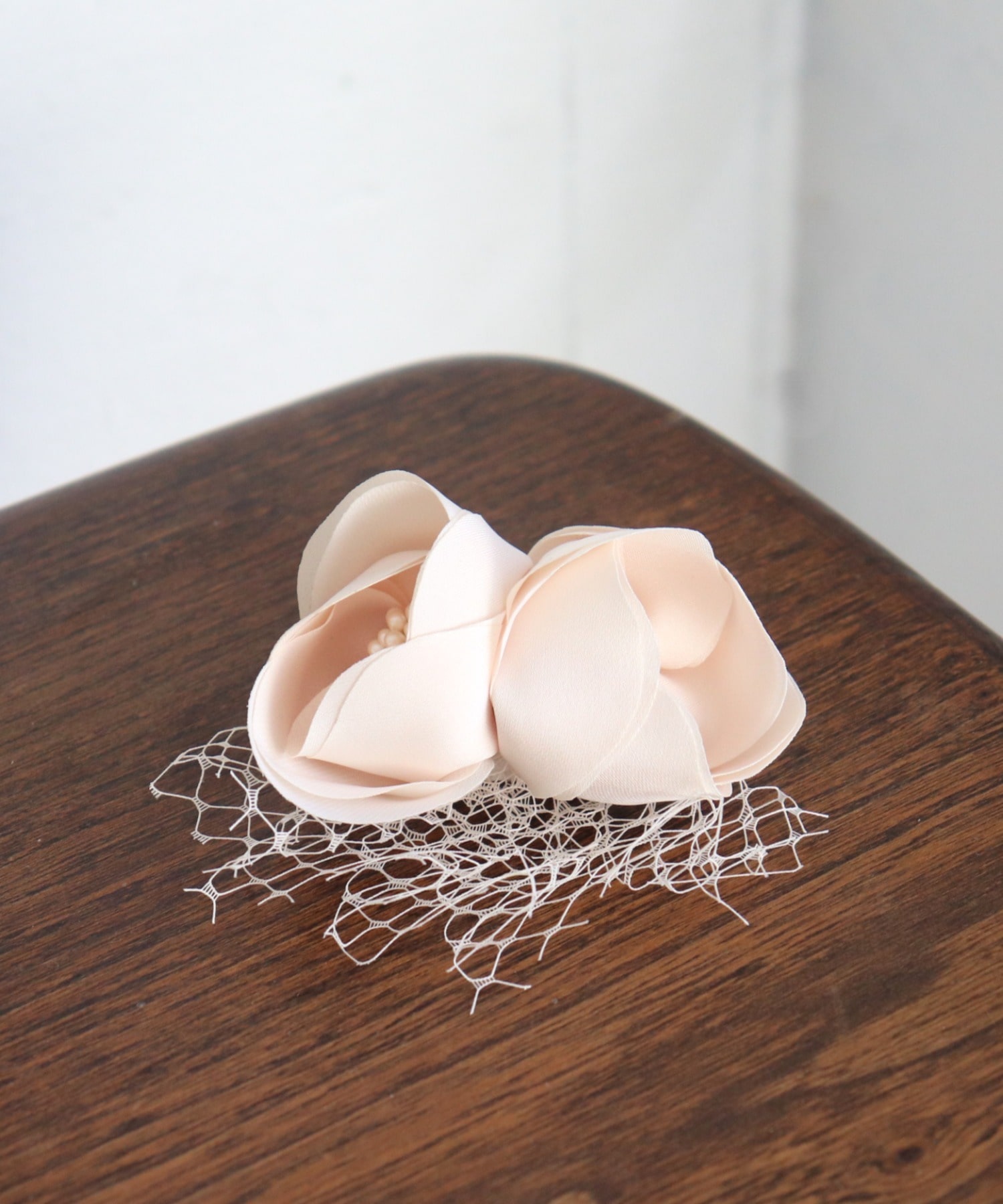 サテンダブルコサージュ