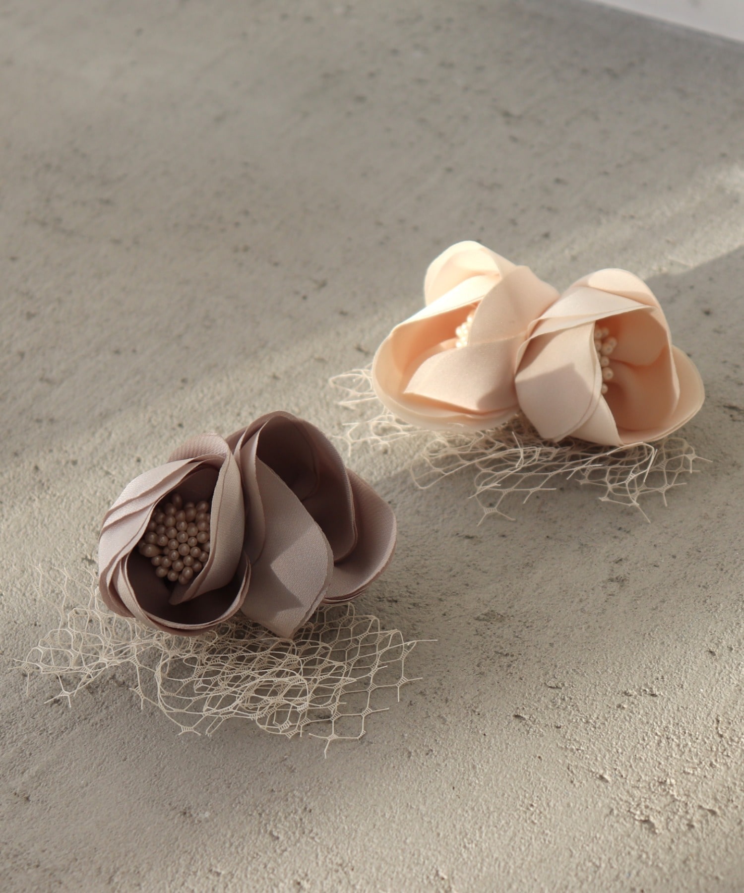 サテンダブルコサージュ