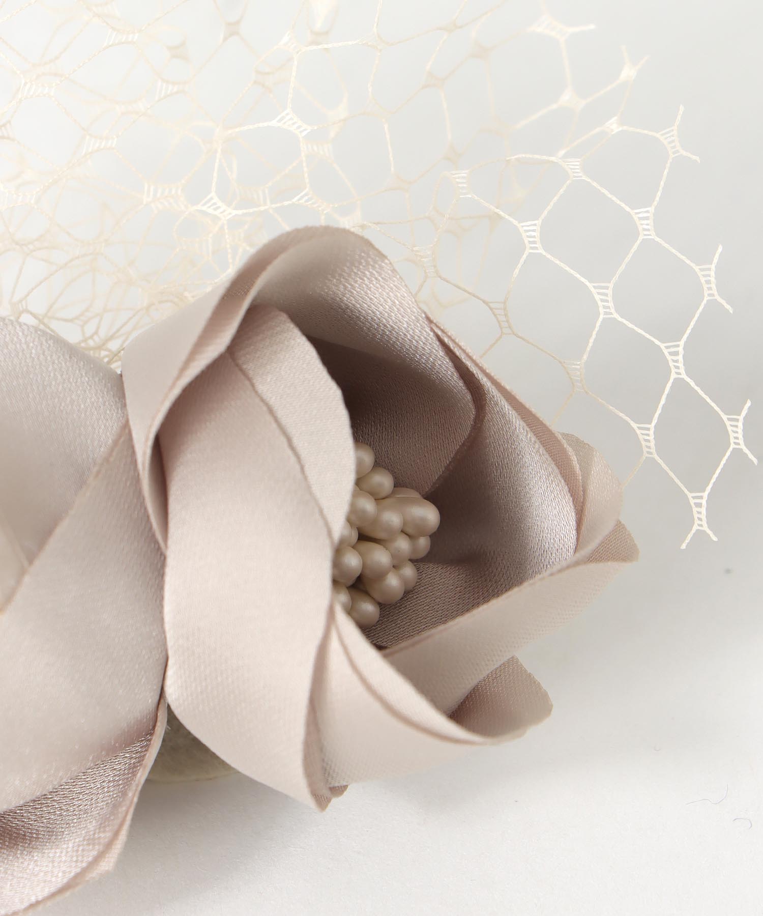 サテンダブルコサージュ