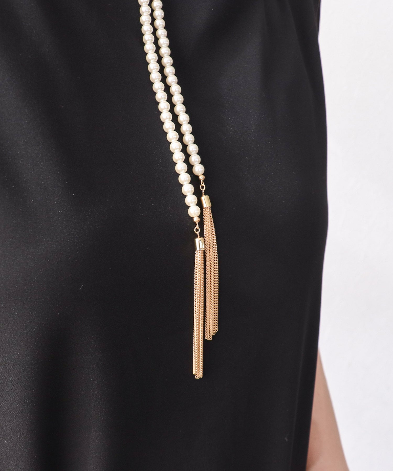 フックパ－ルフウリンジネックレス