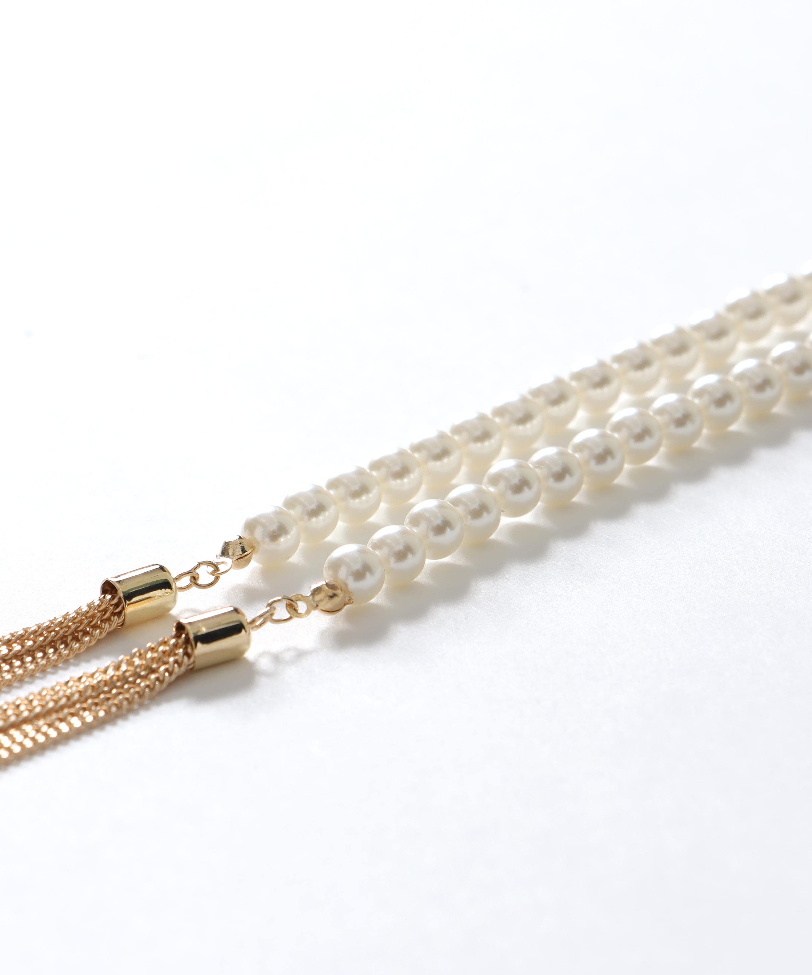 フックパ－ルフウリンジネックレス