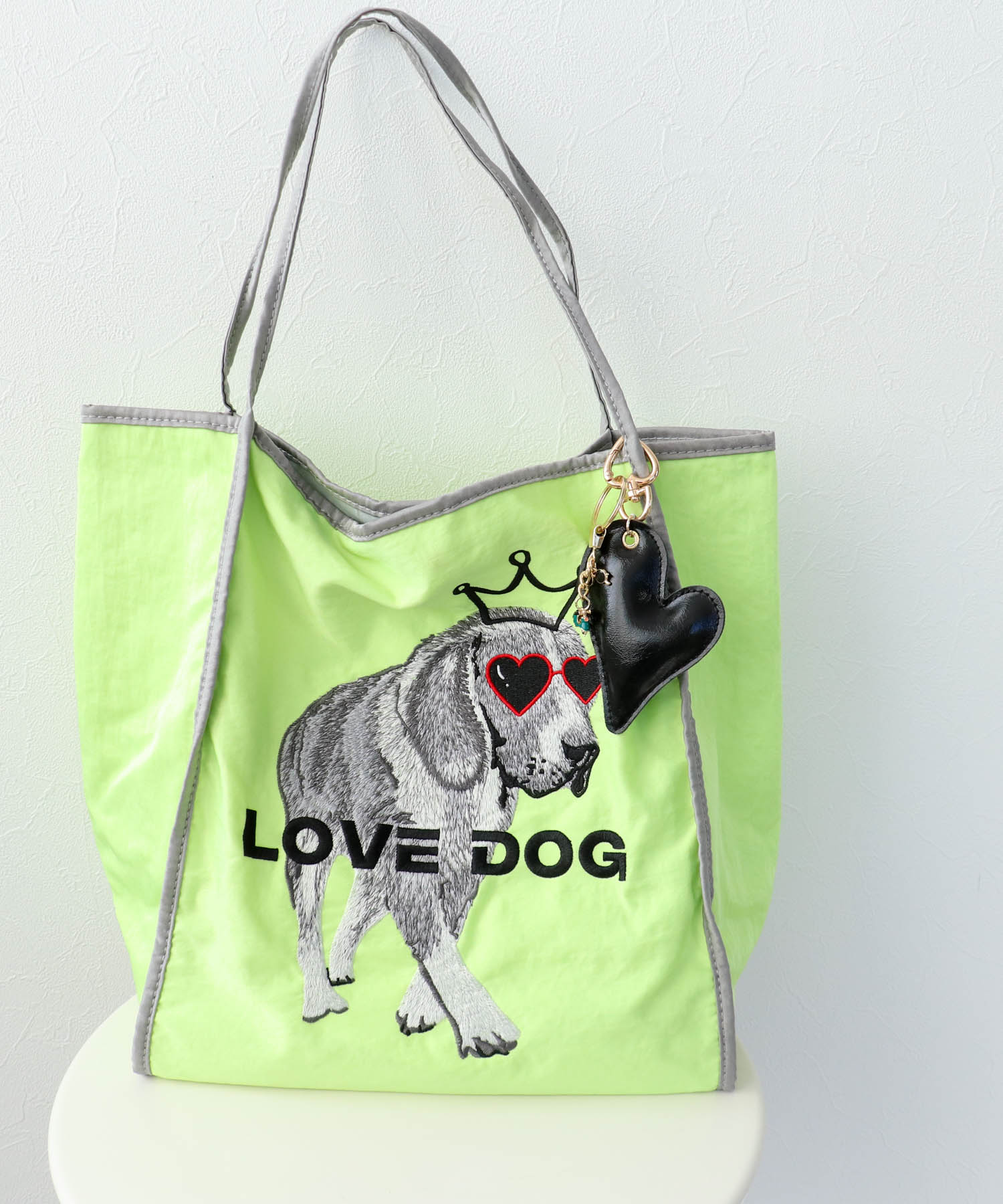 ミニチュア×クッションハートチャーム