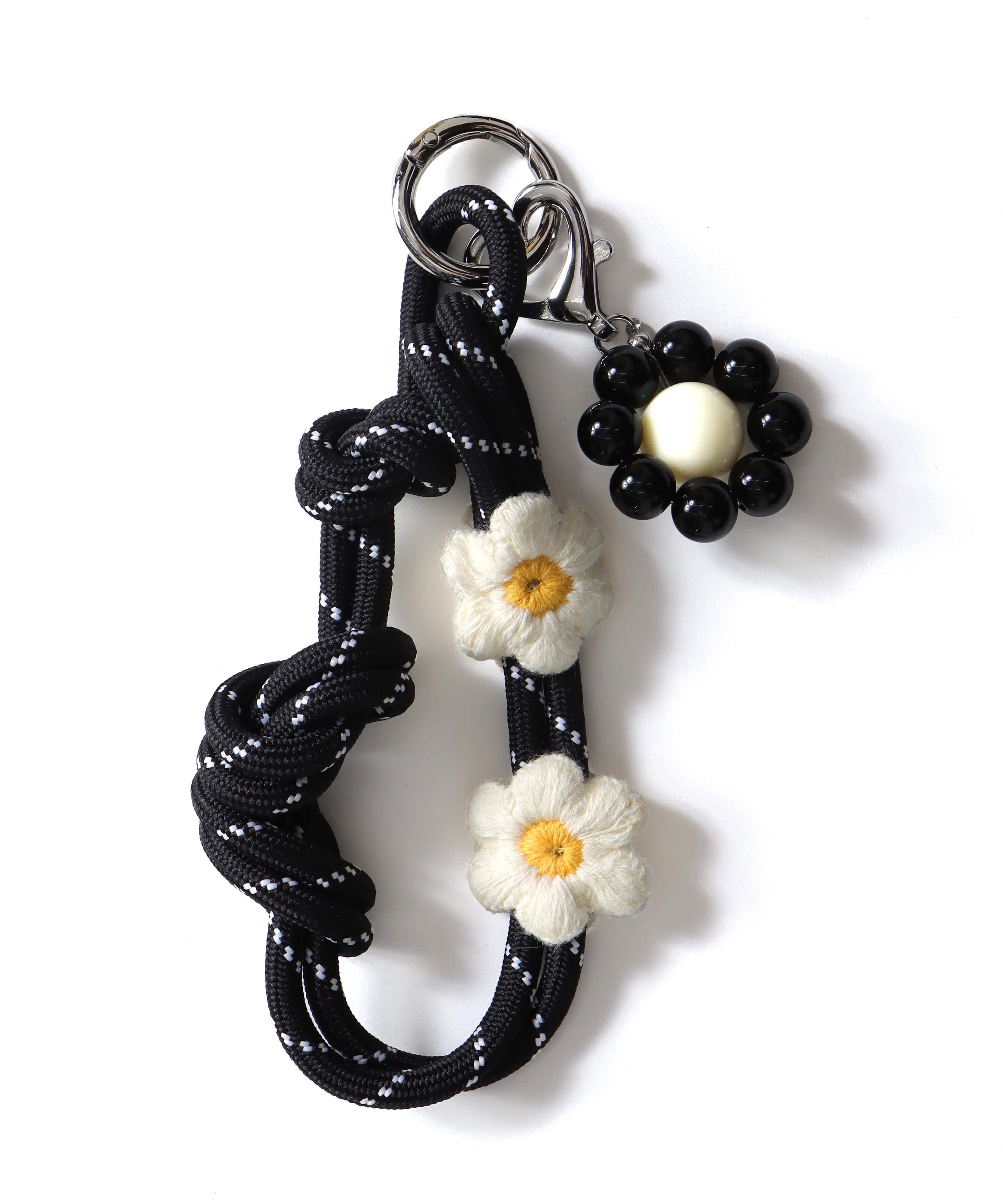 フラワーチャームストラップ