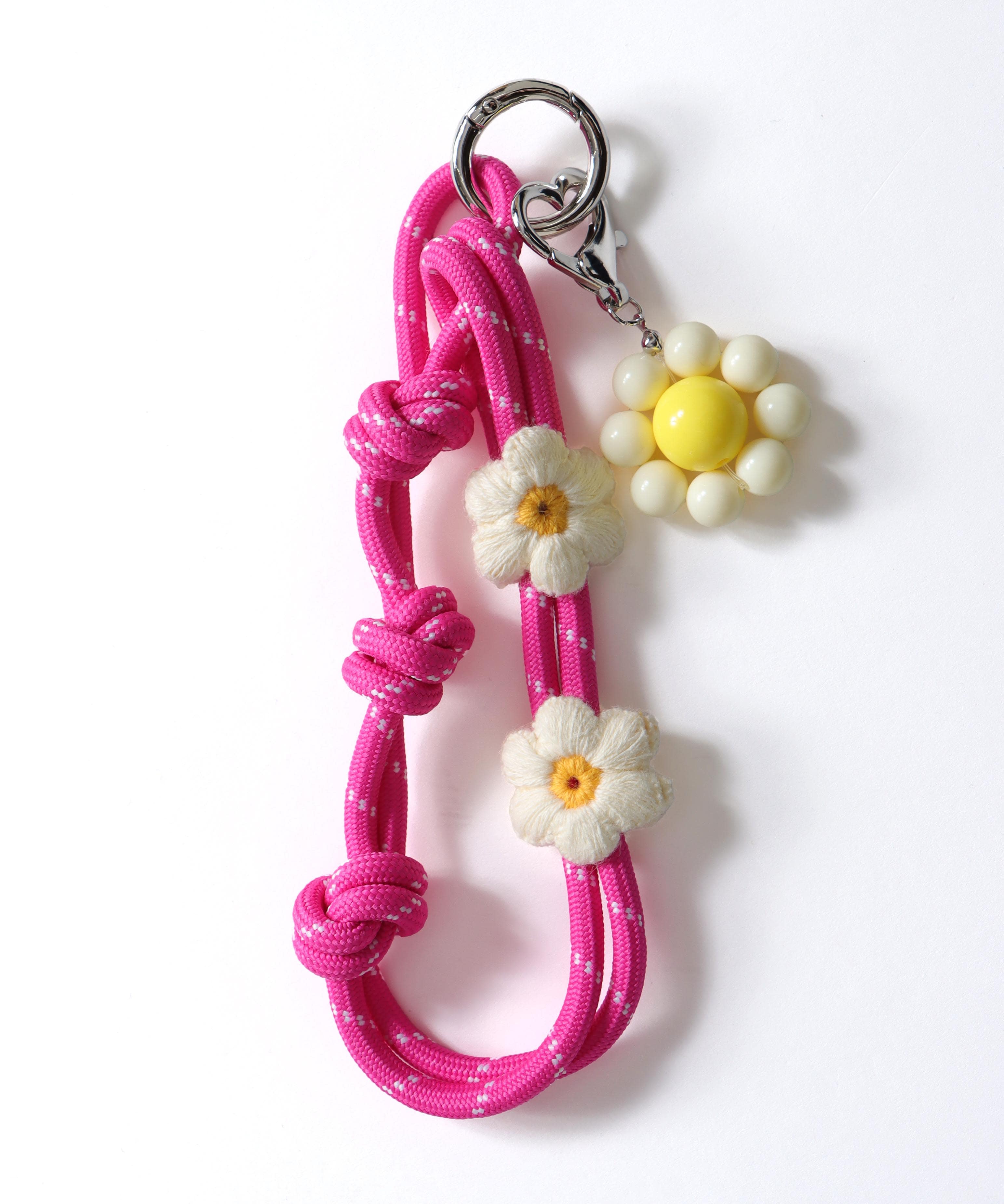 フラワーチャームストラップ