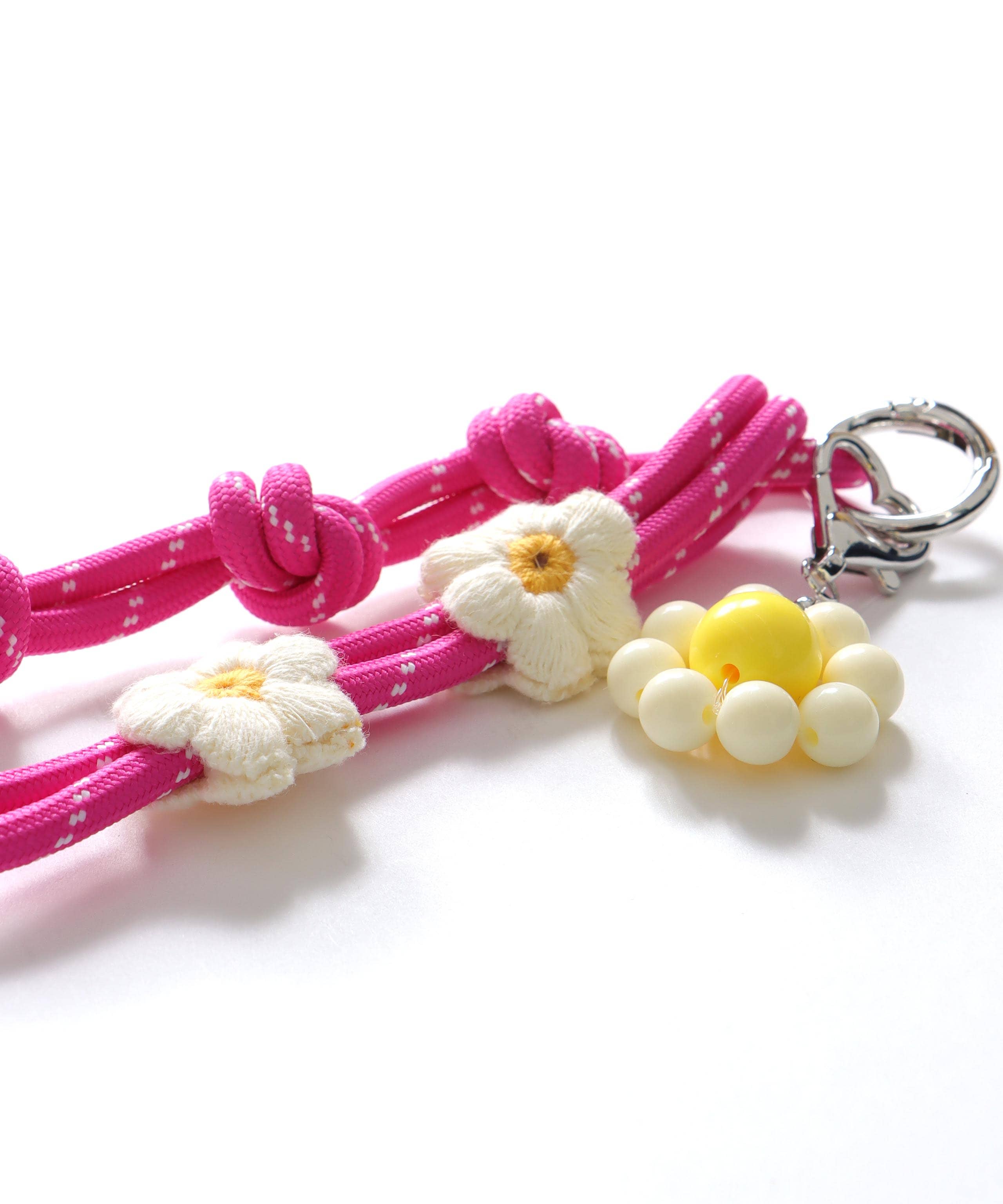 フラワーチャームストラップ