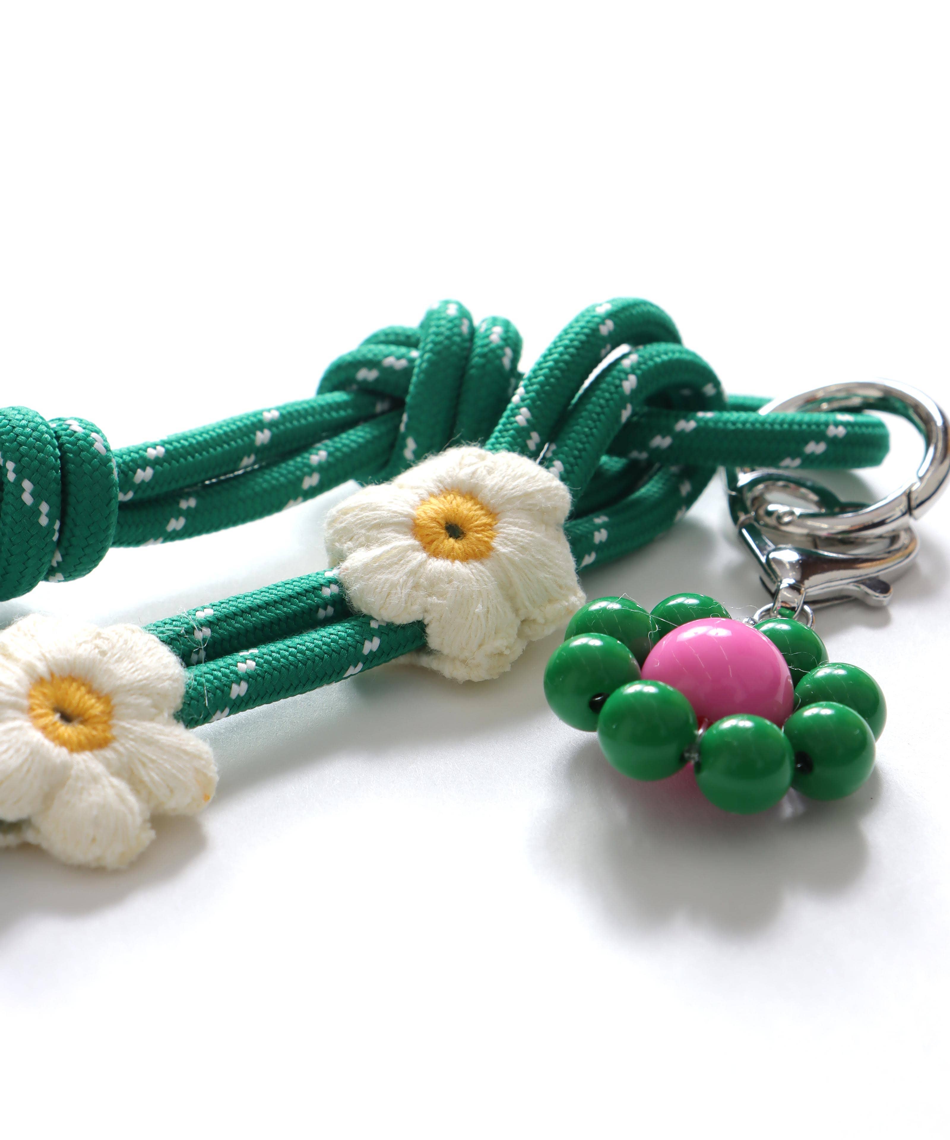 フラワーチャームストラップ