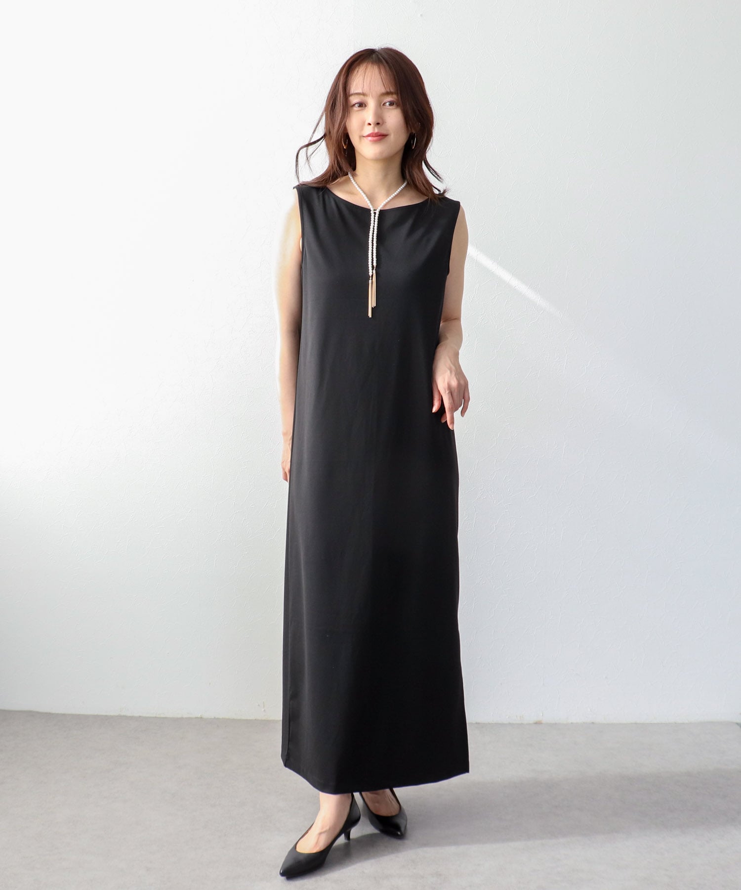 6mmパールスライドネックレス