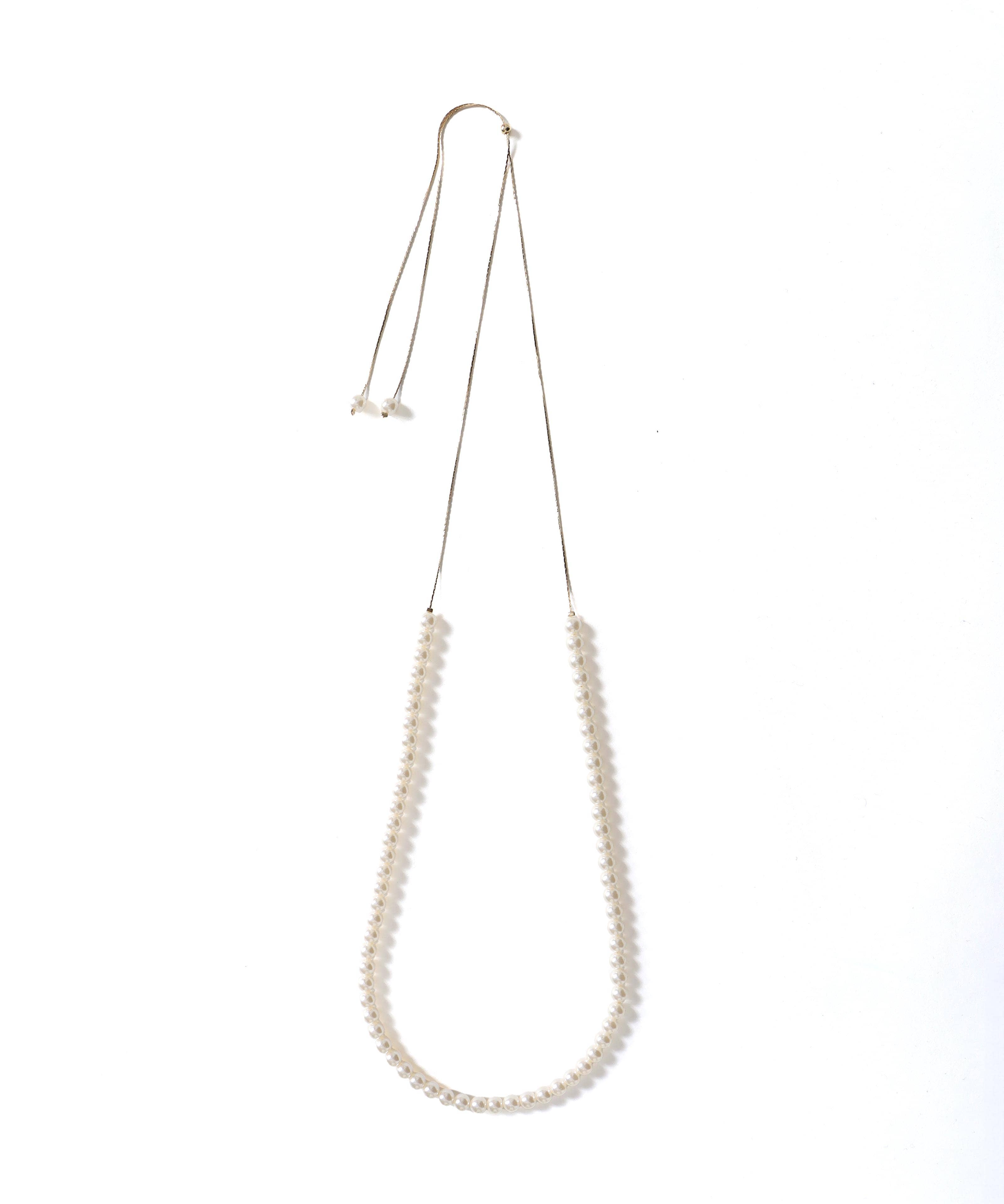 6mmパールスライドネックレス