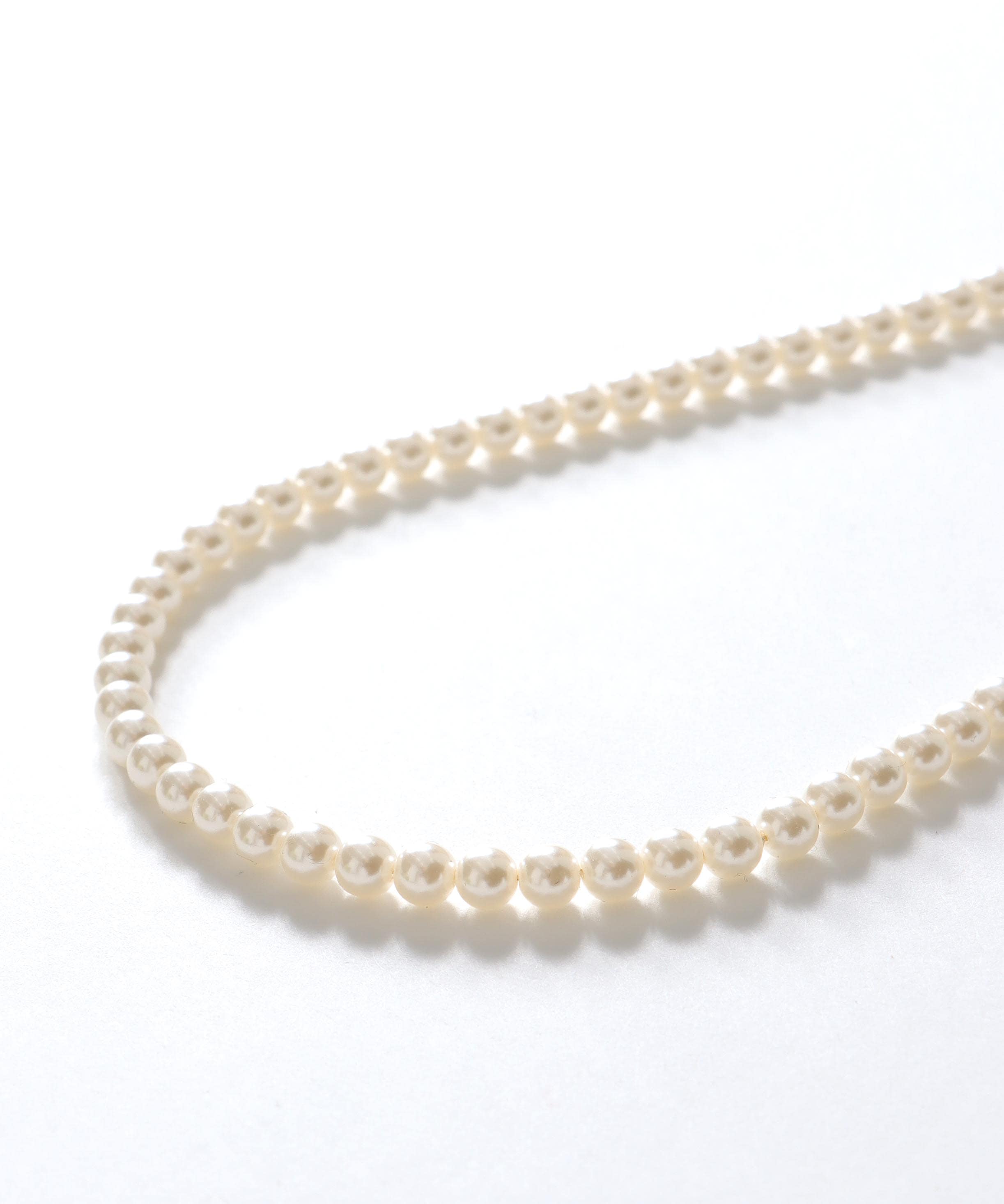 6mmパールスライドネックレス