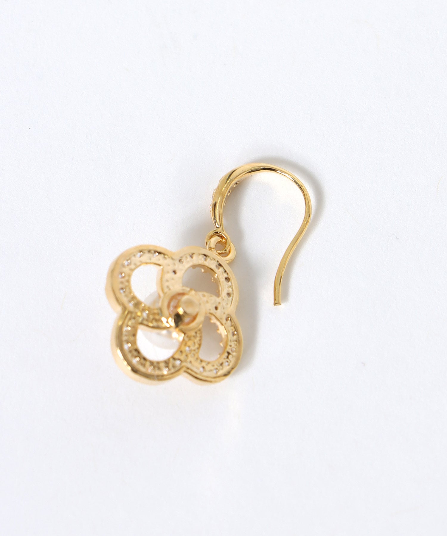 フラワービジュフックピアス