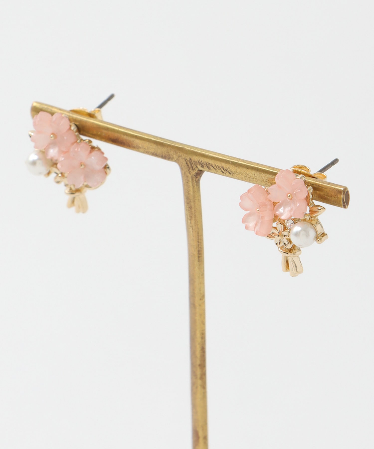 SAKURAパールブーケピアス