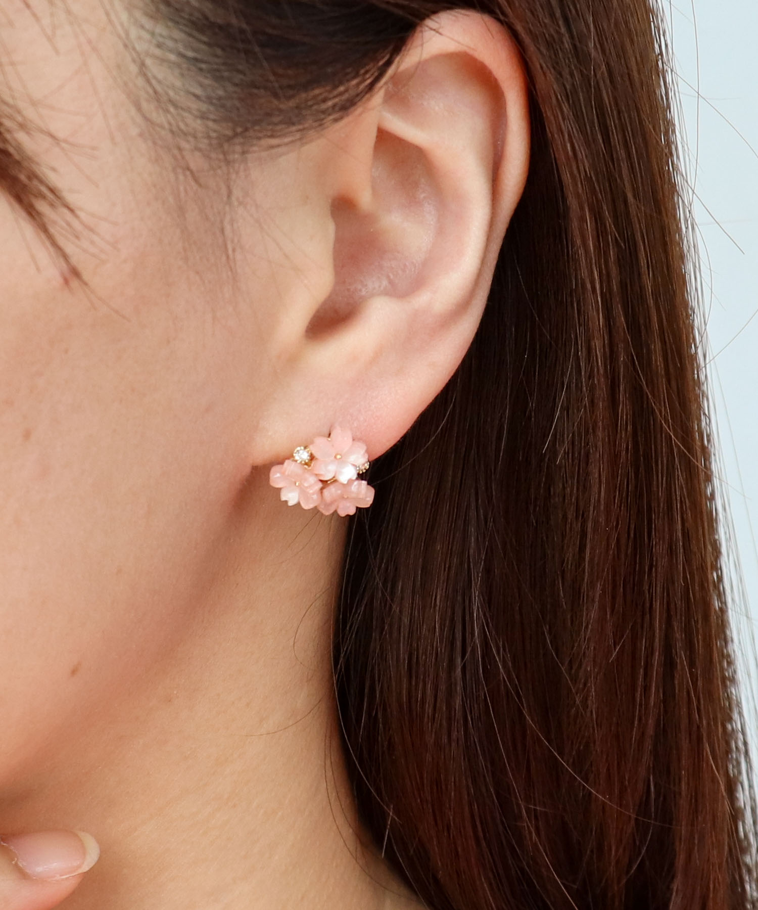 SAKURAブーケピアス