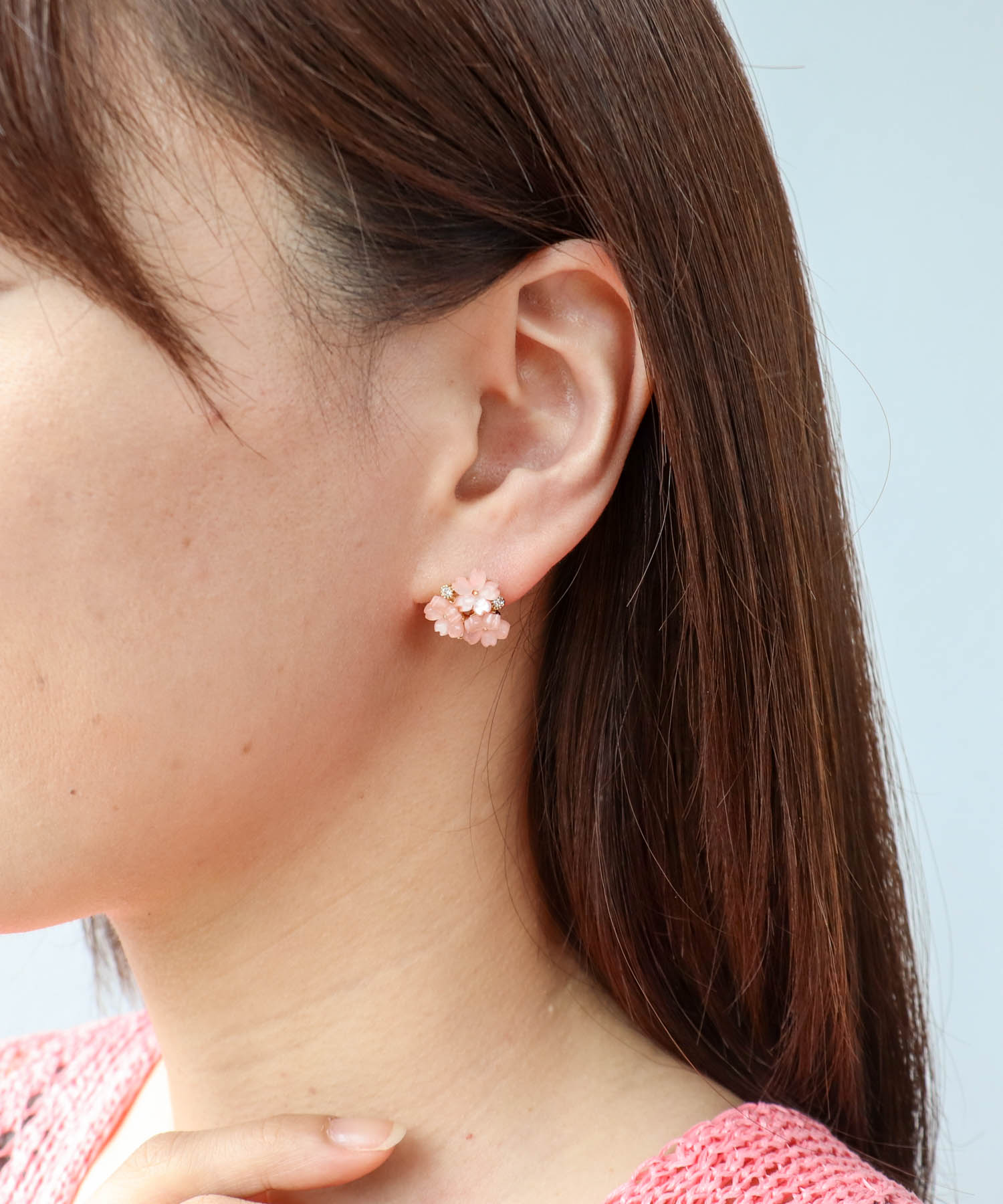 SAKURAブーケピアス