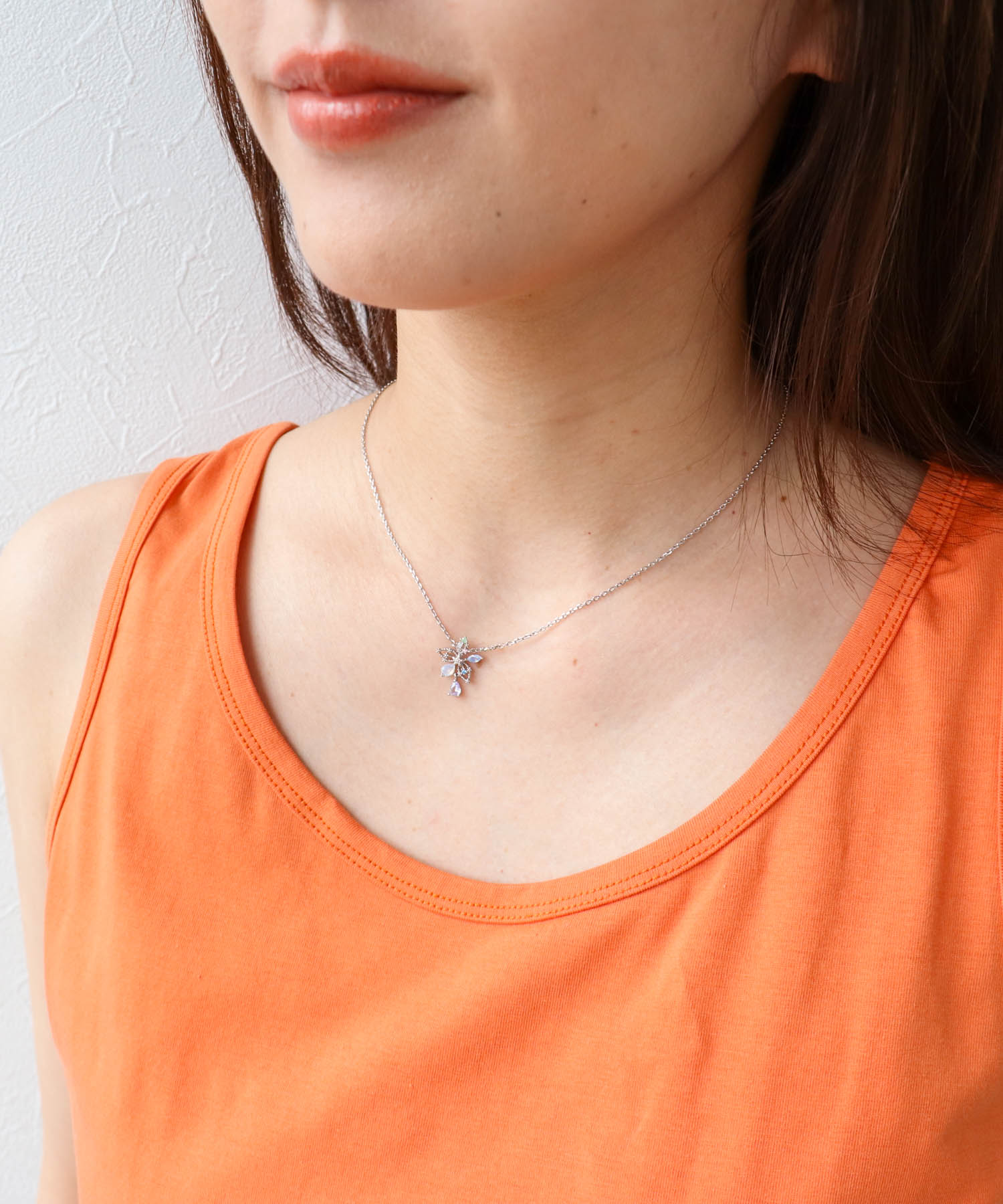 ビジュSAKURAネックレス