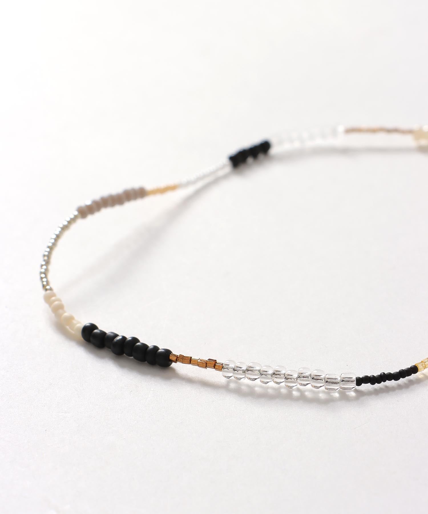 マルチビーズネックレス