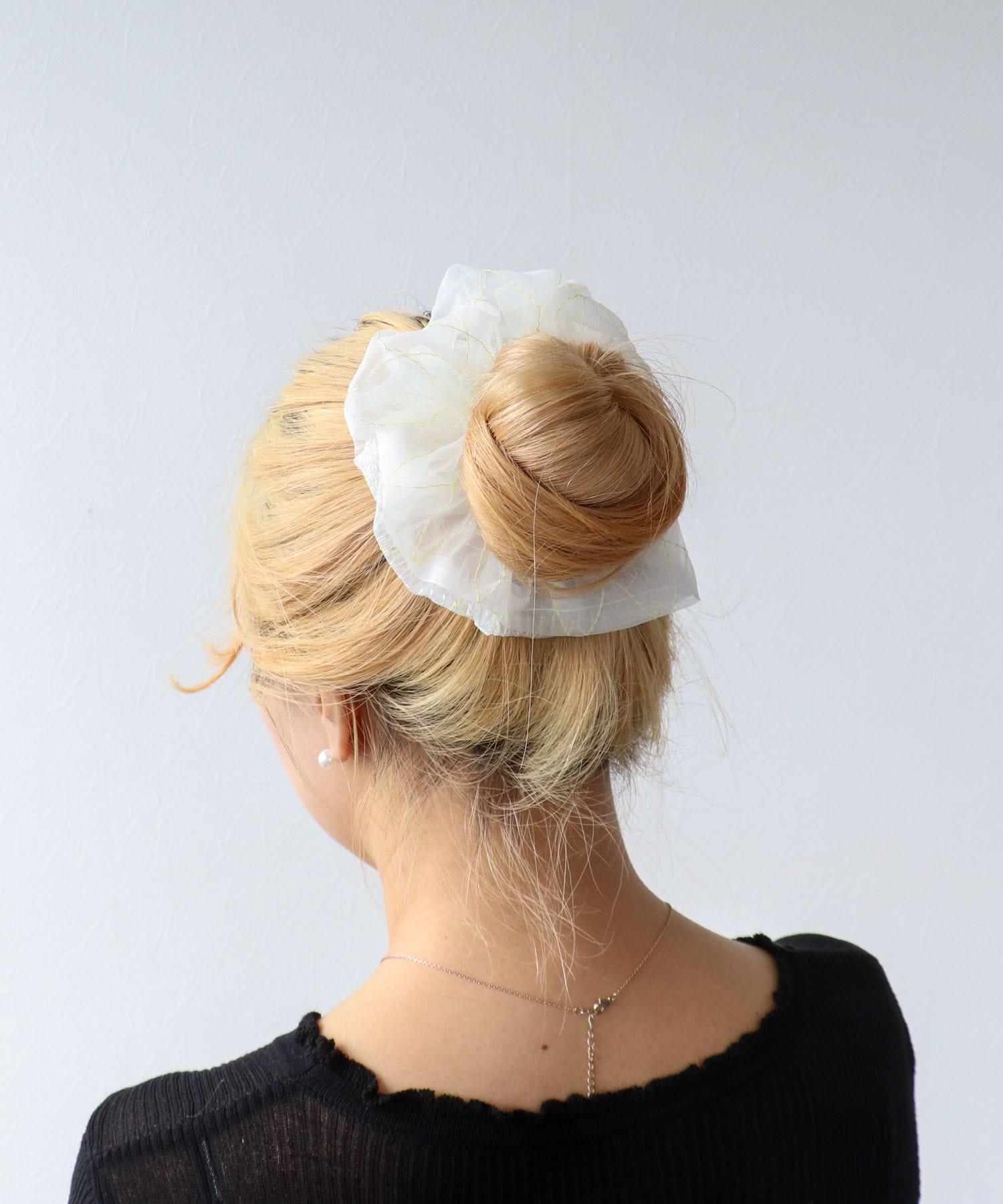 シフォンステッチシュシュ