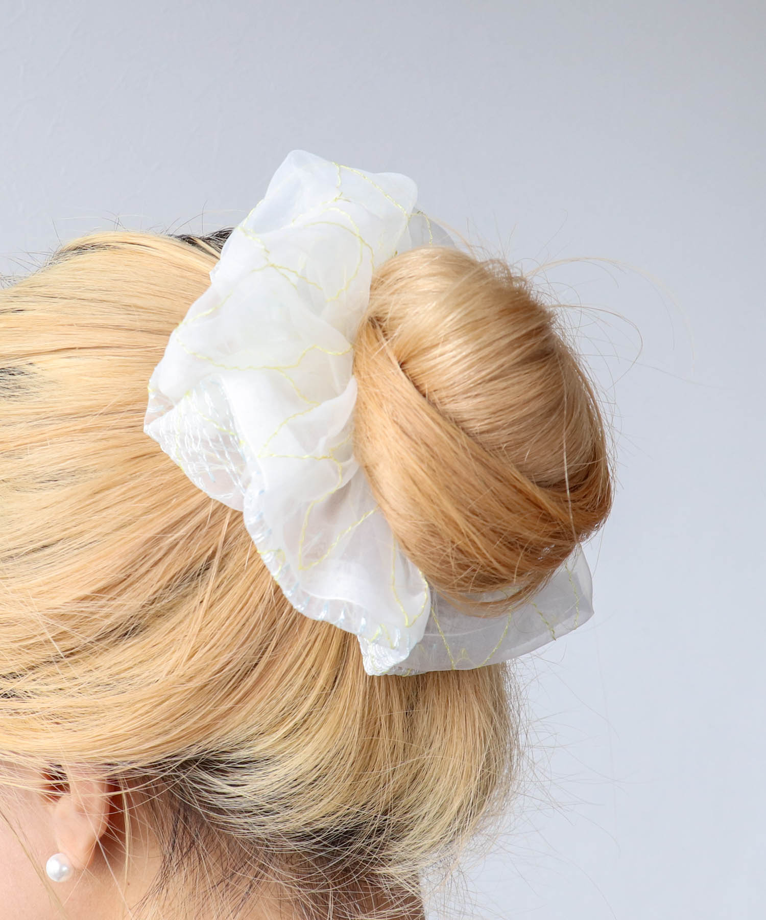 シフォンステッチシュシュ