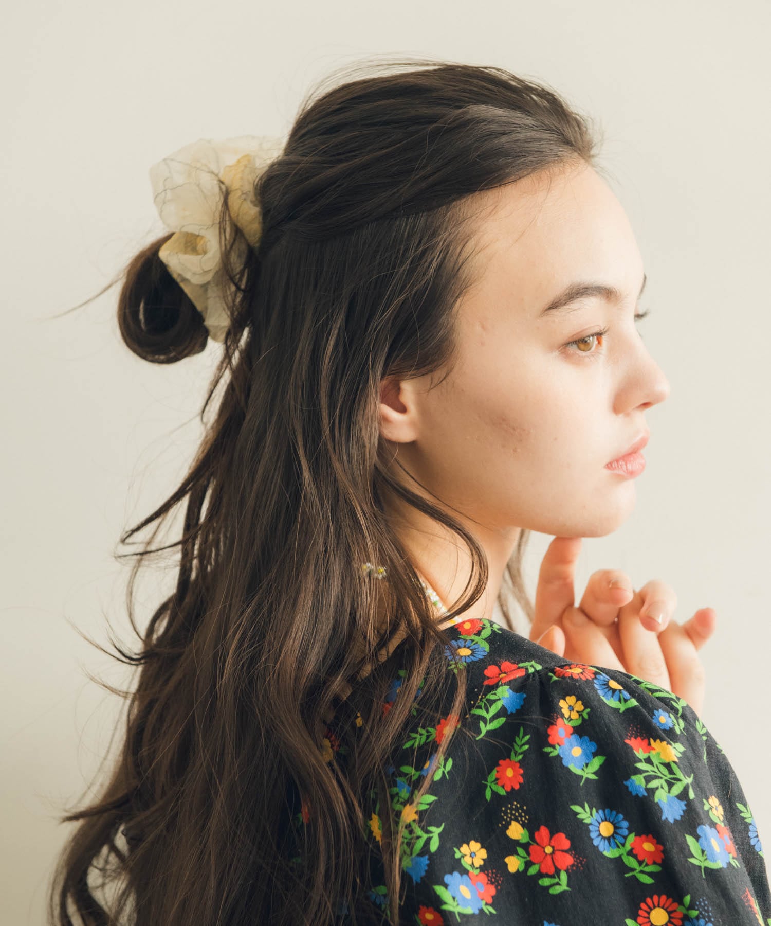 シフォンステッチシュシュ