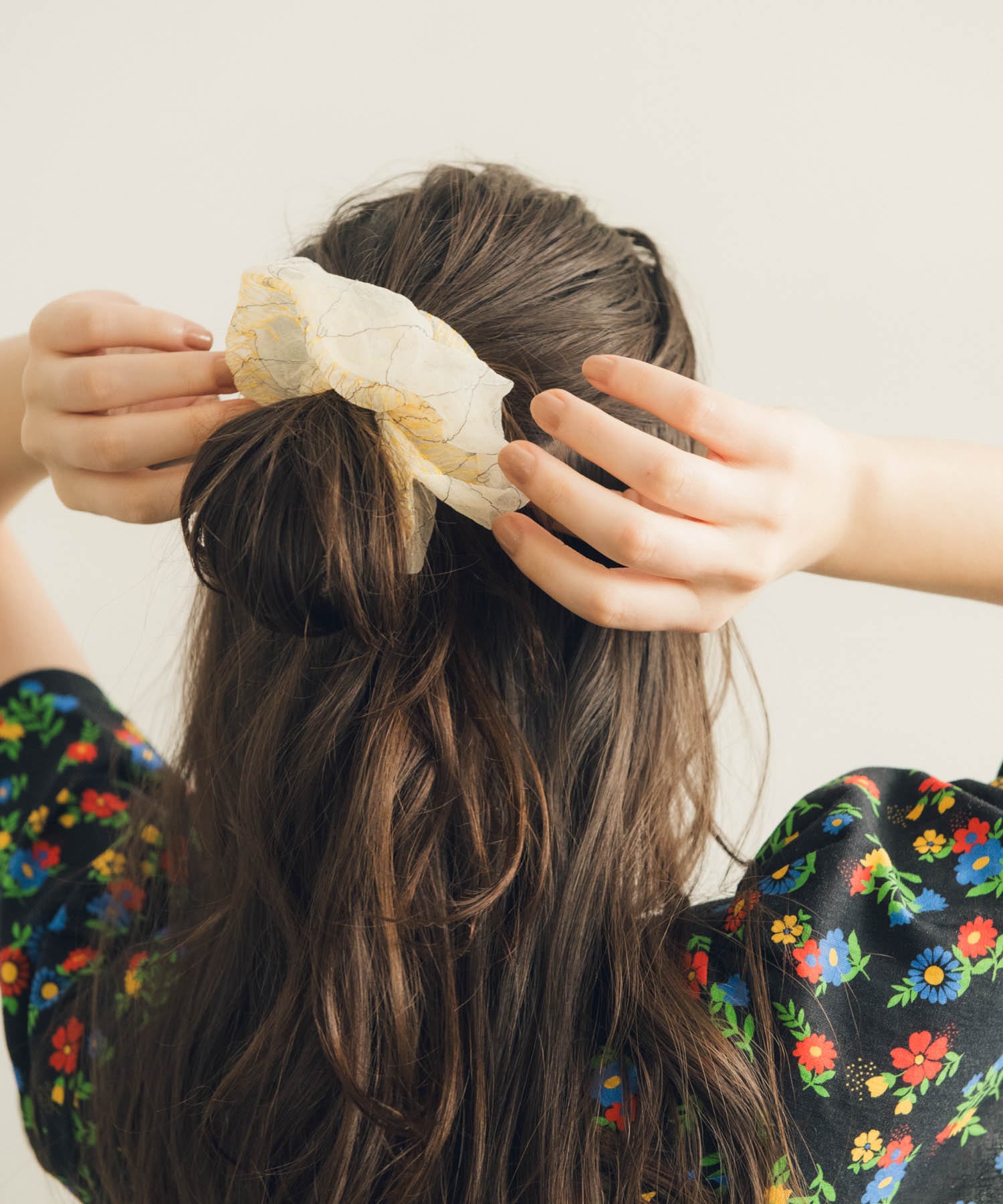 シフォンステッチシュシュ