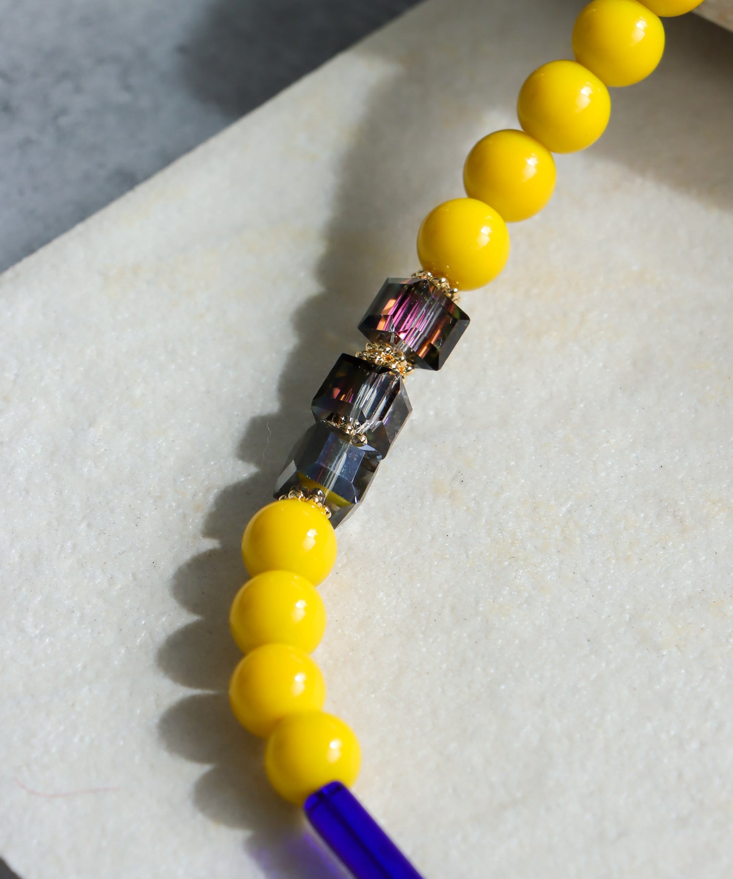 フラワーチャームカラーネックレス