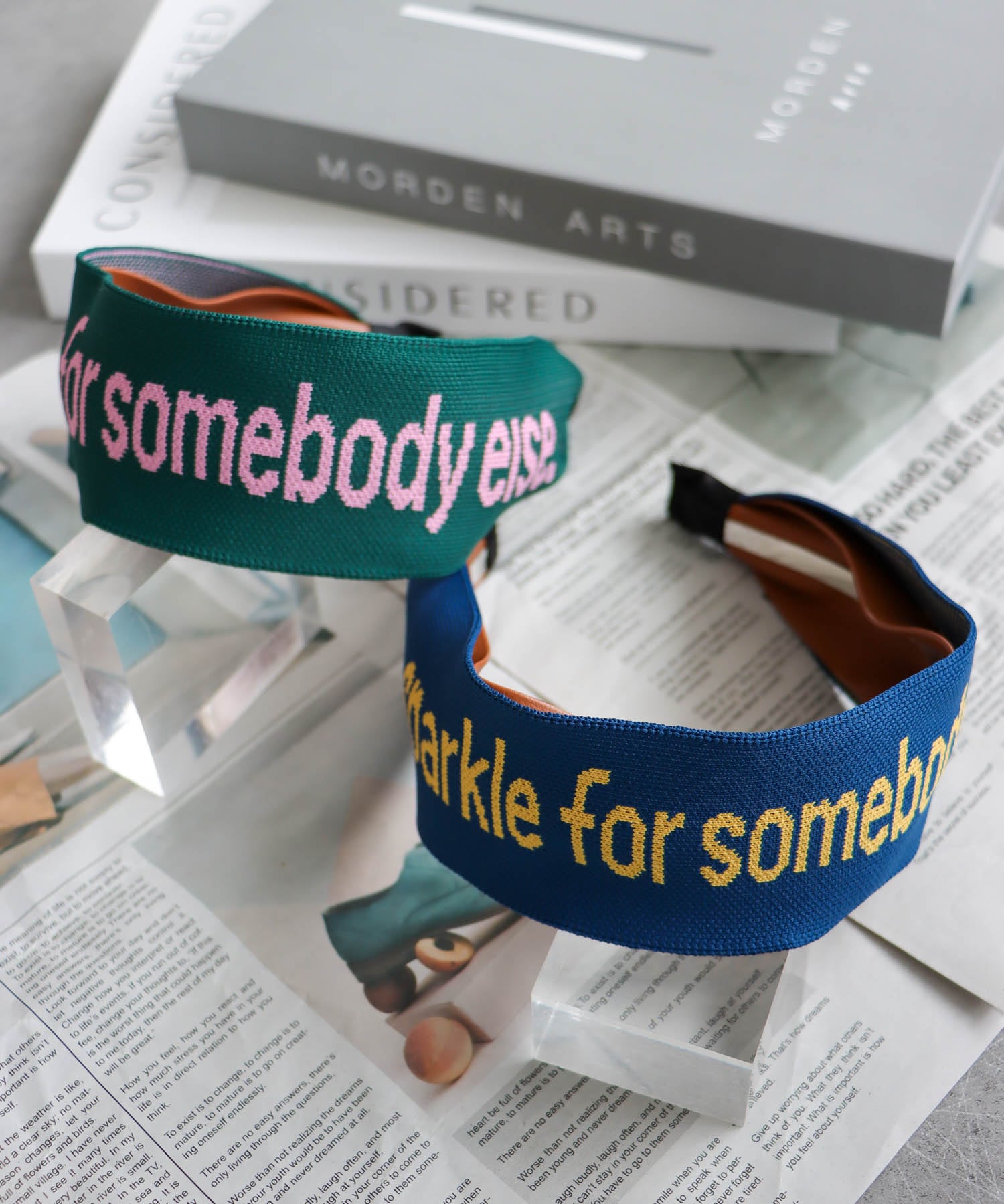 メッセージニットカチューシャ