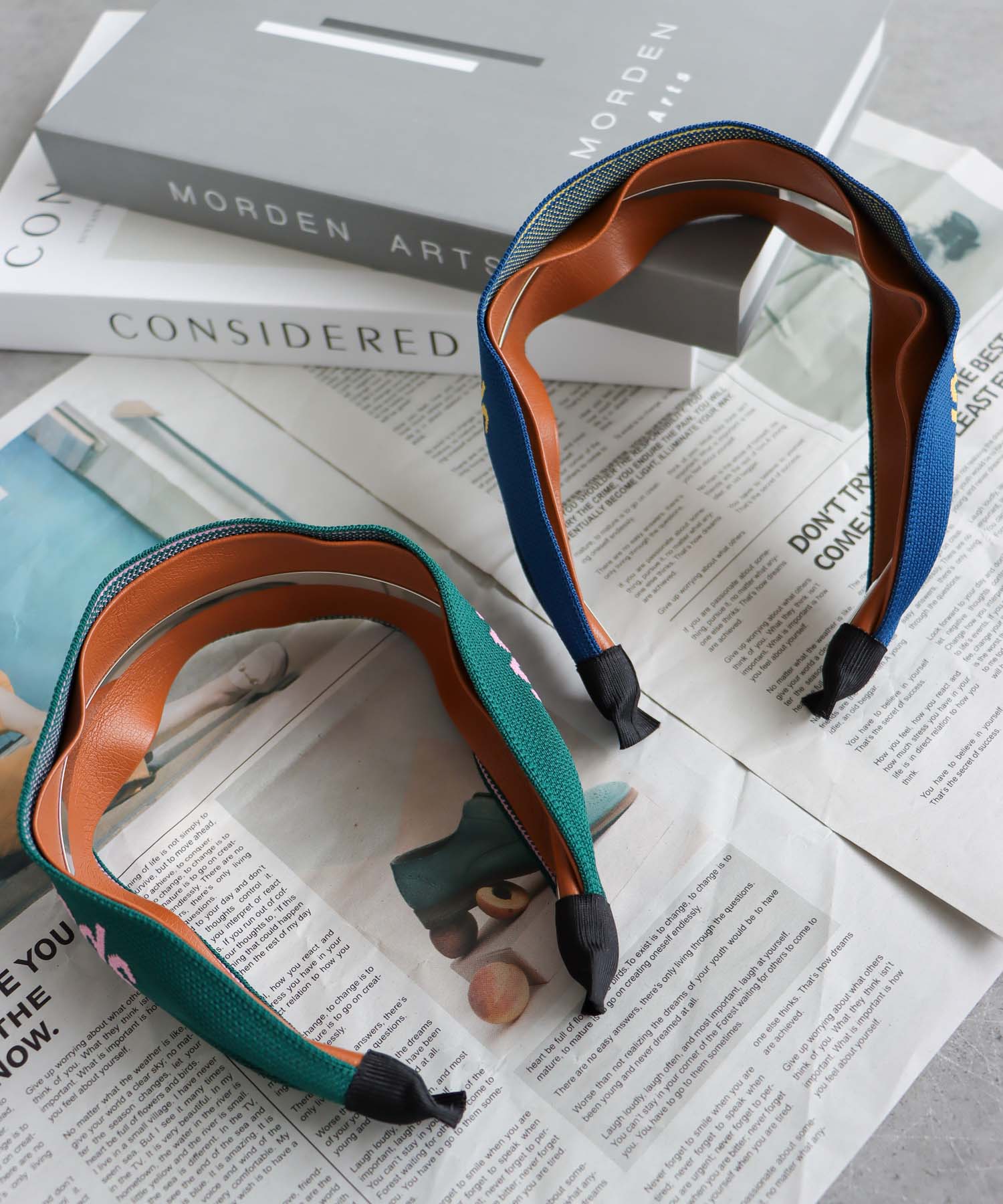 メッセージニットカチューシャ