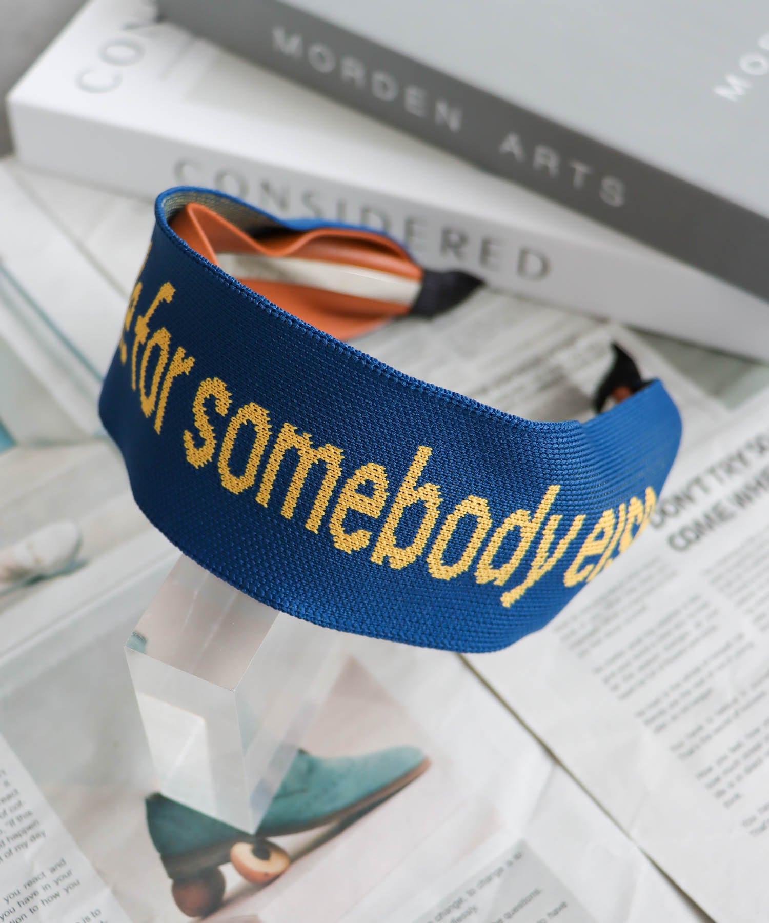 メッセージニットカチューシャ