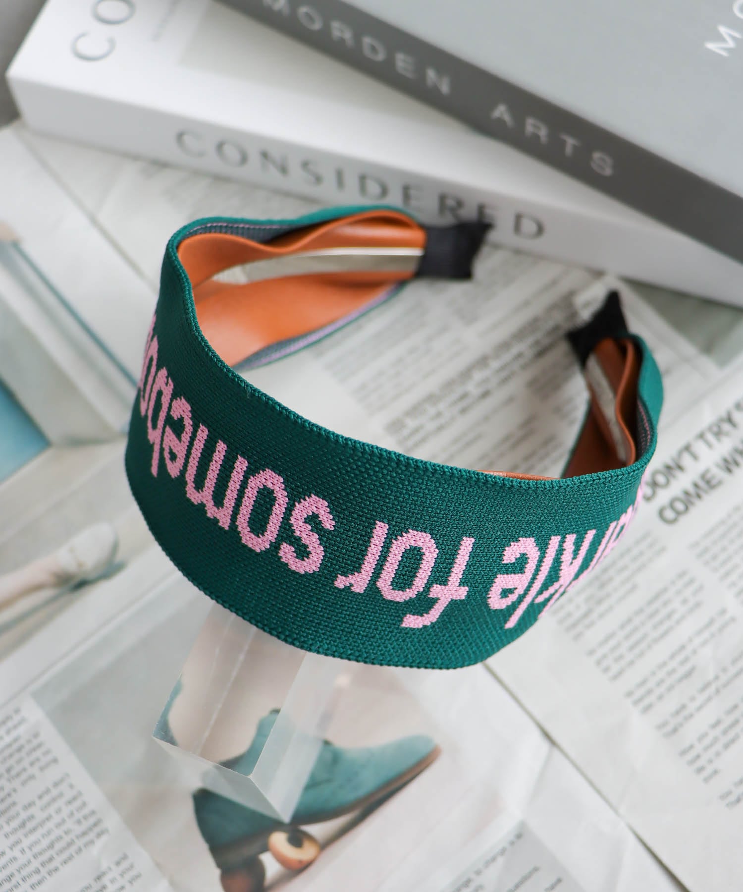 メッセージニットカチューシャ