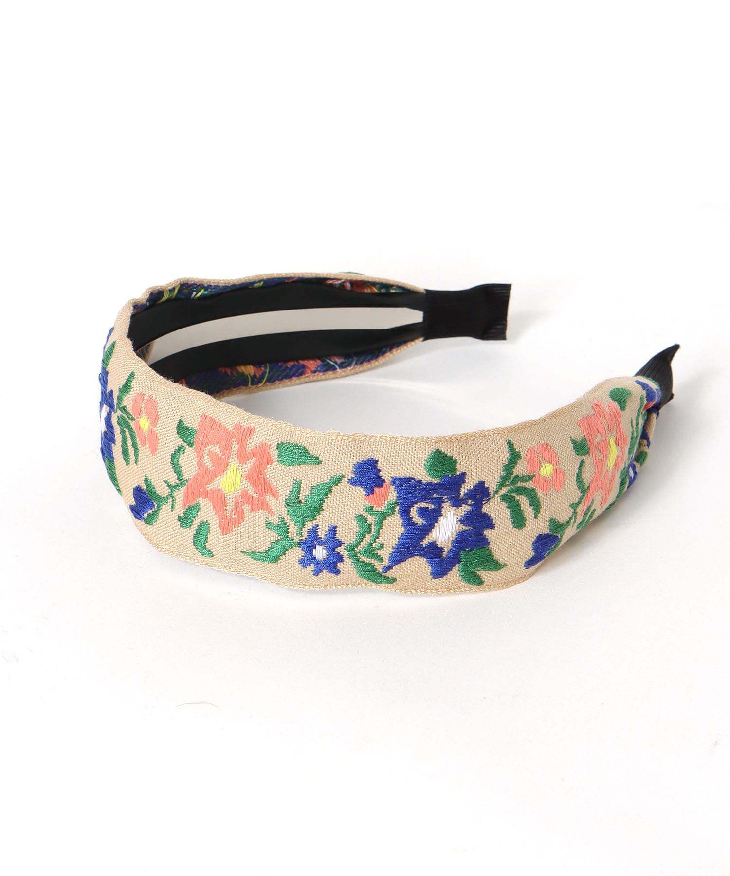 刺繍テープカチューシャ