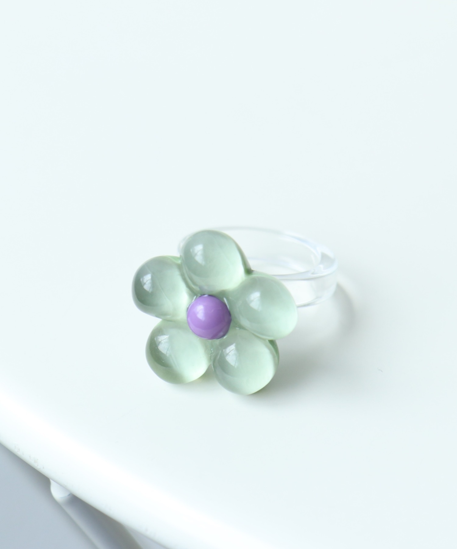 パステルクリアフラワーリング